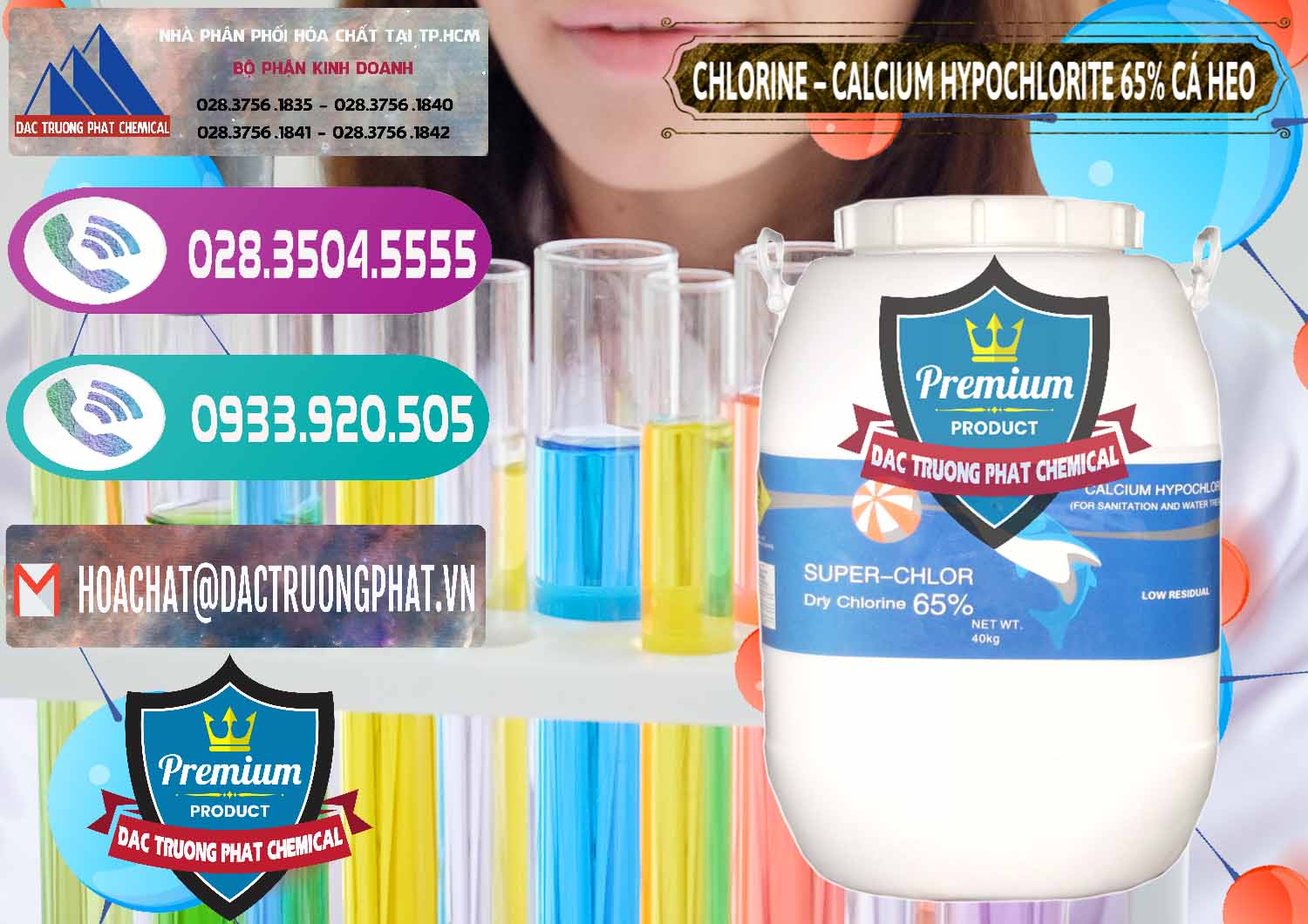 Đơn vị chuyên phân phối _ bán Clorin - Chlorine Cá Heo 65% Trung Quốc China - 0053 - Cung cấp & phân phối hóa chất tại TP.HCM - hoachatxulynuoc.com