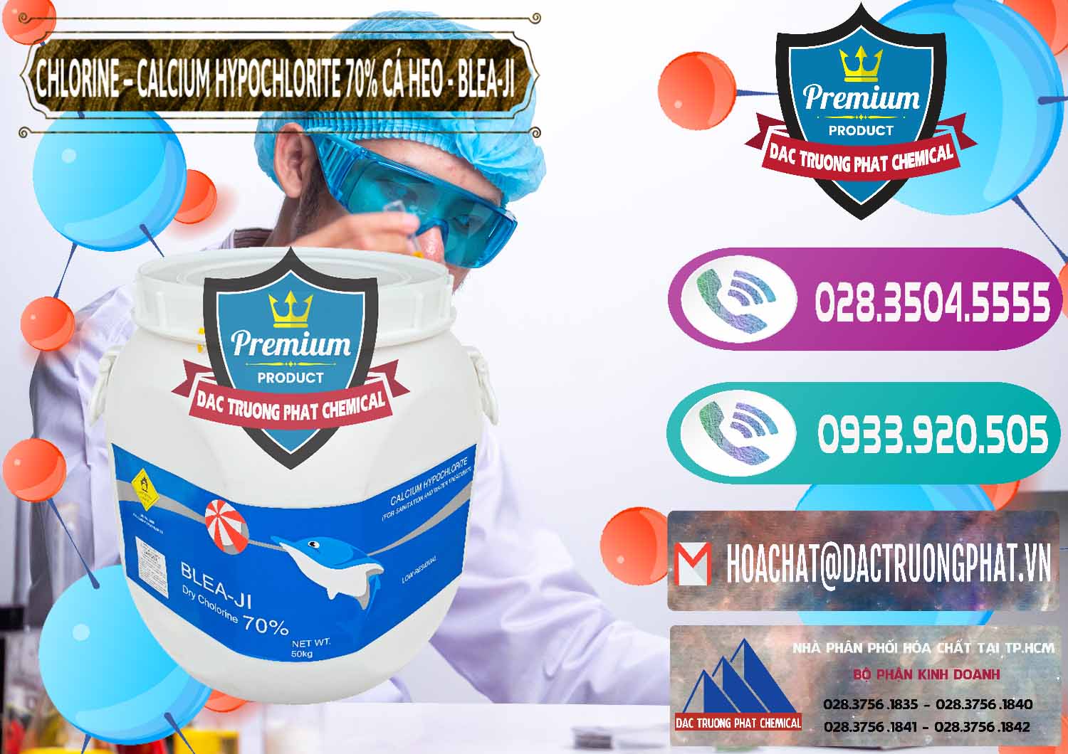 Cty chuyên cung ứng & bán Clorin - Chlorine Cá Heo 70% Blea-Ji Trung Quốc China - 0056 - Cty phân phối _ kinh doanh hóa chất tại TP.HCM - hoachatxulynuoc.com