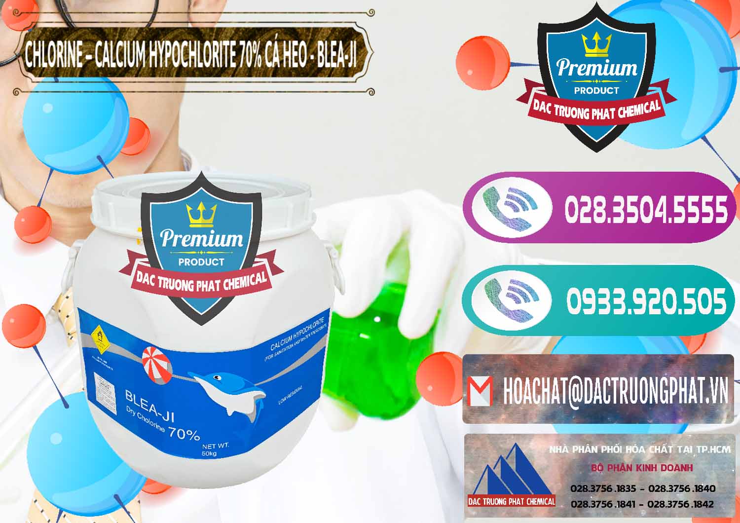 Nơi chuyên cung ứng - bán Clorin - Chlorine Cá Heo 70% Blea-Ji Trung Quốc China - 0056 - Công ty chuyên phân phối ( nhập khẩu ) hóa chất tại TP.HCM - hoachatxulynuoc.com