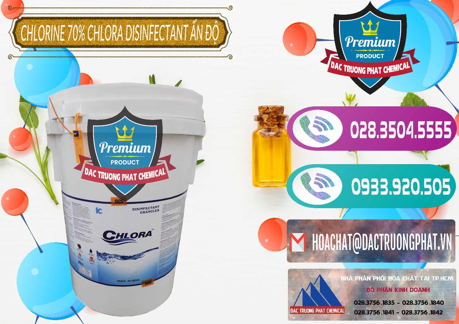 Cty chuyên cung cấp & bán Chlorine – Clorin 70% Chlora Disinfectant Ấn Độ India - 0213 - Công ty cung cấp - phân phối hóa chất tại TP.HCM - hoachatxulynuoc.com