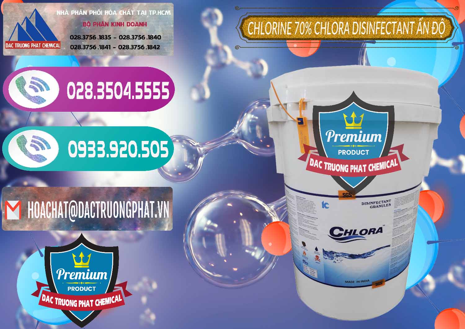 Nhà phân phối & bán Chlorine – Clorin 70% Chlora Disinfectant Ấn Độ India - 0213 - Công ty chuyên bán & cung cấp hóa chất tại TP.HCM - hoachatxulynuoc.com