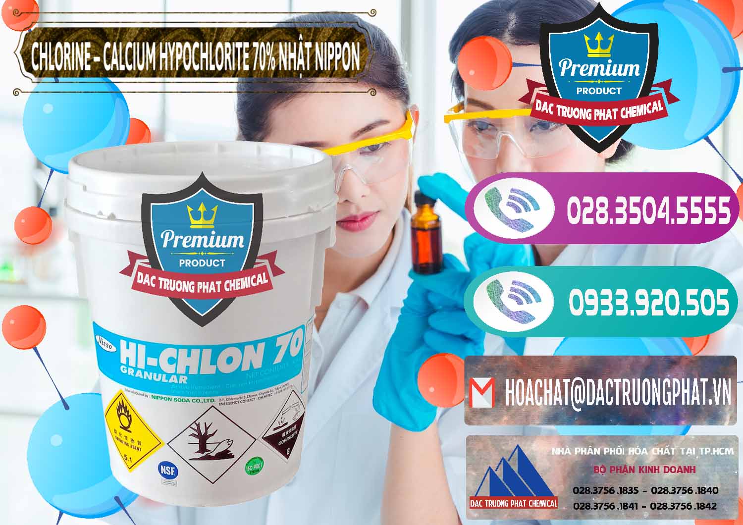 Kinh doanh & bán Clorin – Chlorine 70% Nippon Soda Nhật Bản Japan - 0055 - Công ty cung cấp ( phân phối ) hóa chất tại TP.HCM - hoachatxulynuoc.com