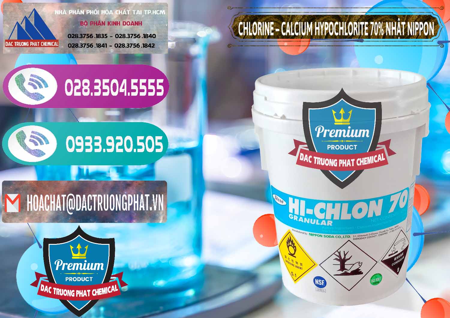 Chuyên bán - phân phối Clorin – Chlorine 70% Nippon Soda Nhật Bản Japan - 0055 - Cty chuyên bán - phân phối hóa chất tại TP.HCM - hoachatxulynuoc.com
