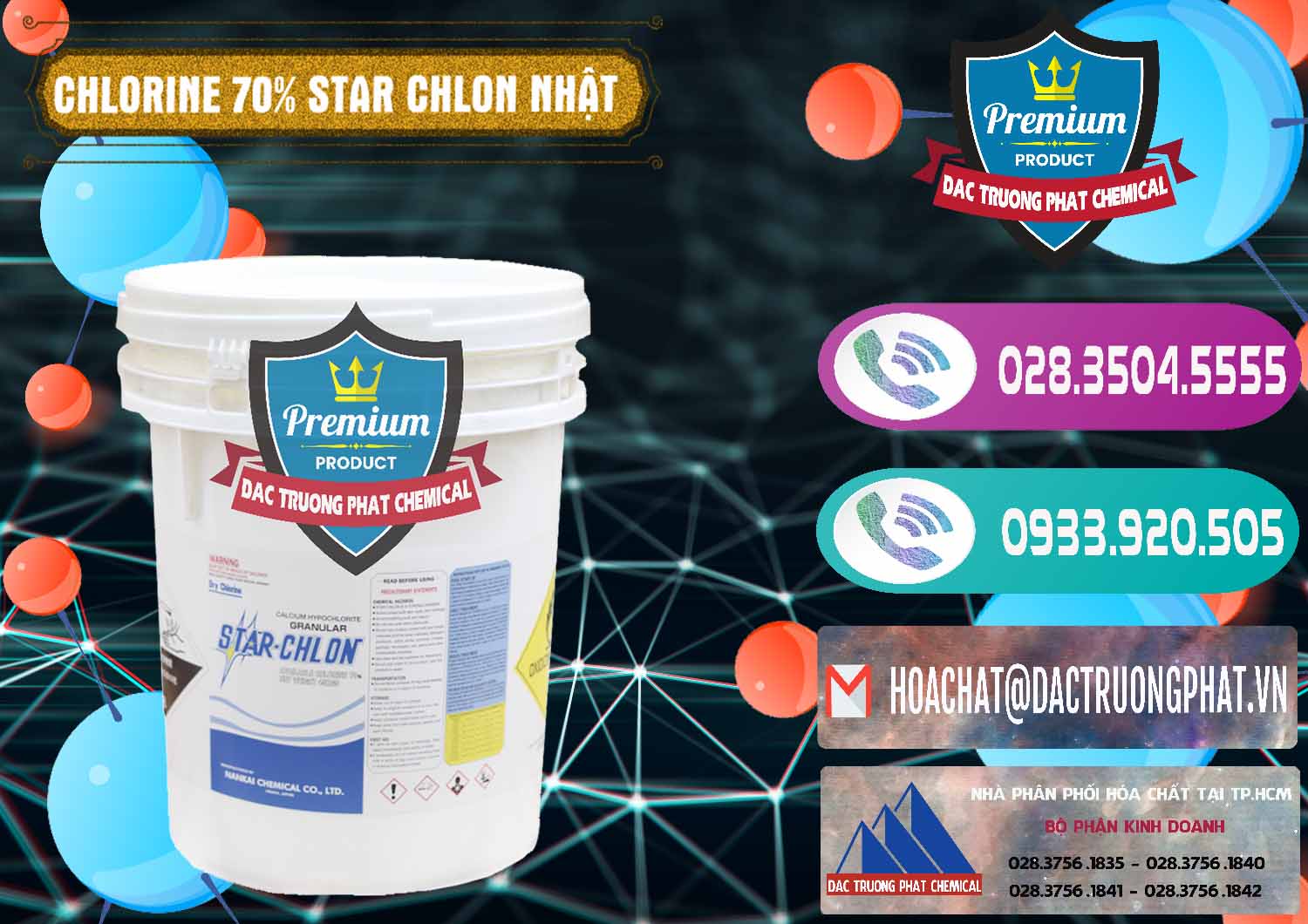 Nhà cung ứng _ bán Clorin – Chlorine 70% Star Chlon Nhật Bản Japan - 0243 - Đơn vị chuyên cung ứng _ phân phối hóa chất tại TP.HCM - hoachatxulynuoc.com