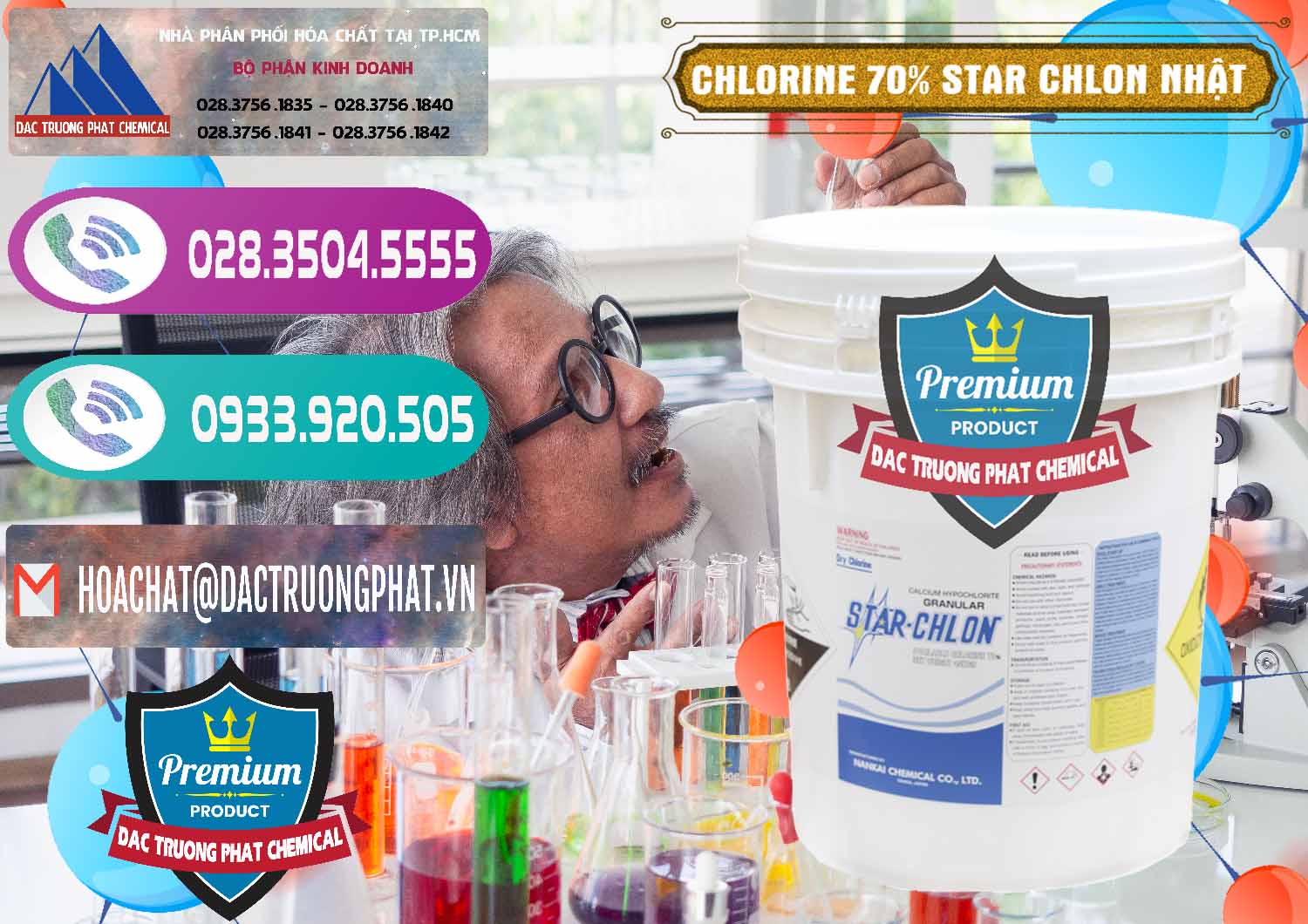 Nơi bán - phân phối Clorin – Chlorine 70% Star Chlon Nhật Bản Japan - 0243 - Công ty chuyên phân phối & nhập khẩu hóa chất tại TP.HCM - hoachatxulynuoc.com