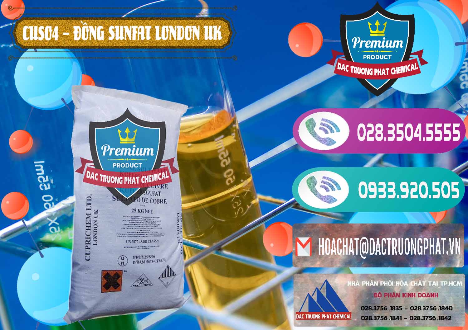 Công ty chuyên cung ứng _ bán CuSO4 – Đồng Sunfat Anh Uk Kingdoms - 0478 - Cty phân phối _ cung cấp hóa chất tại TP.HCM - hoachatxulynuoc.com