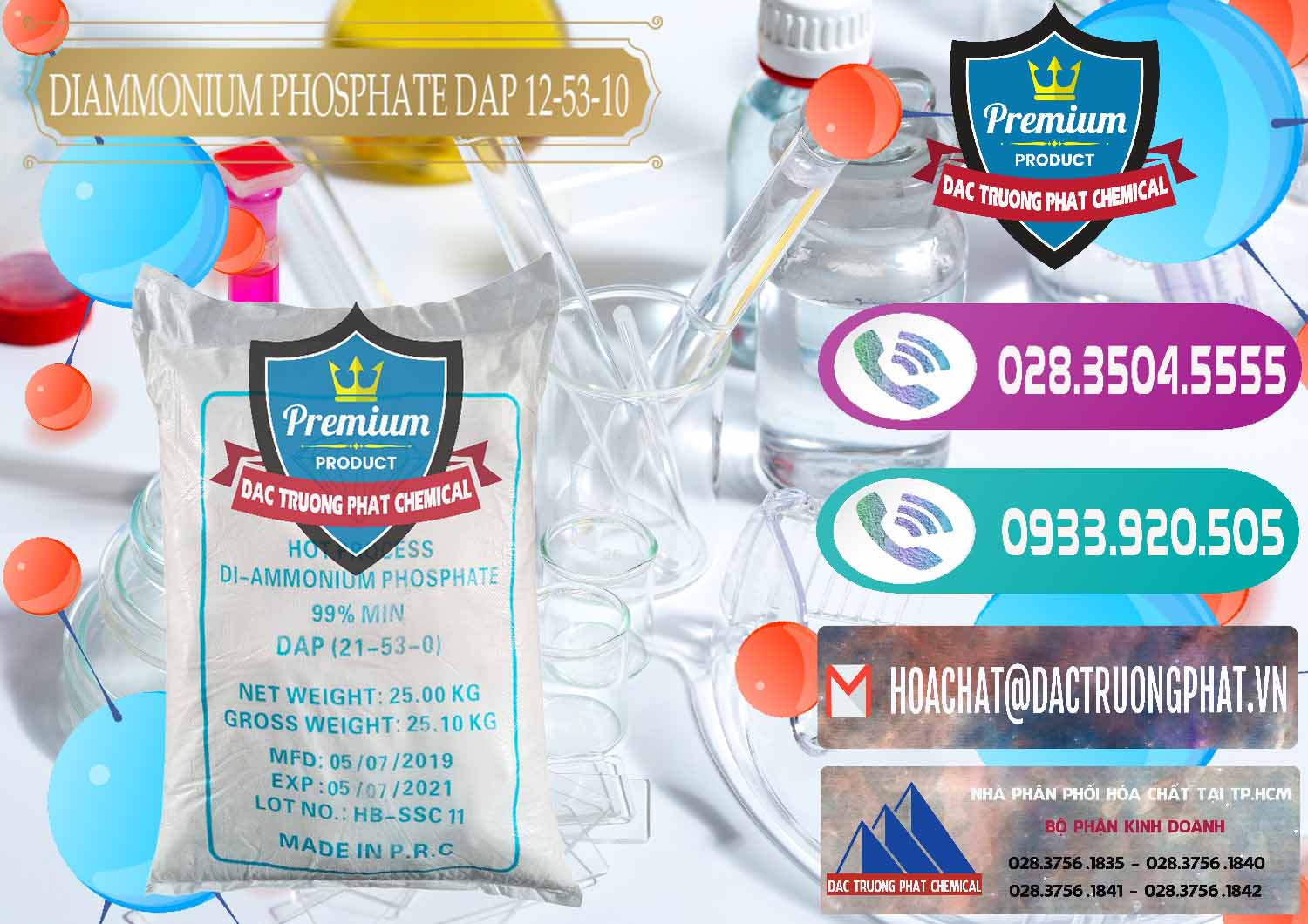 Đơn vị chuyên nhập khẩu - bán DAP - Diammonium Phosphate Trung Quốc China - 0319 - Nơi chuyên bán _ cung cấp hóa chất tại TP.HCM - hoachatxulynuoc.com