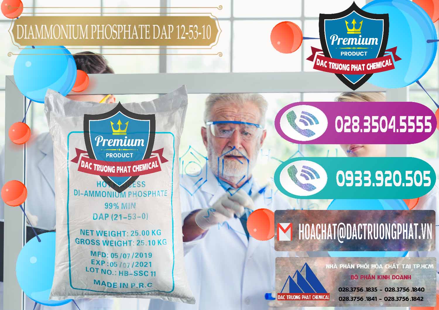 Chuyên kinh doanh ( bán ) DAP - Diammonium Phosphate Trung Quốc China - 0319 - Đơn vị chuyên kinh doanh _ cung cấp hóa chất tại TP.HCM - hoachatxulynuoc.com