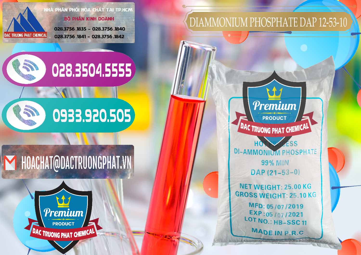 Chuyên phân phối - bán DAP - Diammonium Phosphate Trung Quốc China - 0319 - Chuyên cung cấp _ phân phối hóa chất tại TP.HCM - hoachatxulynuoc.com