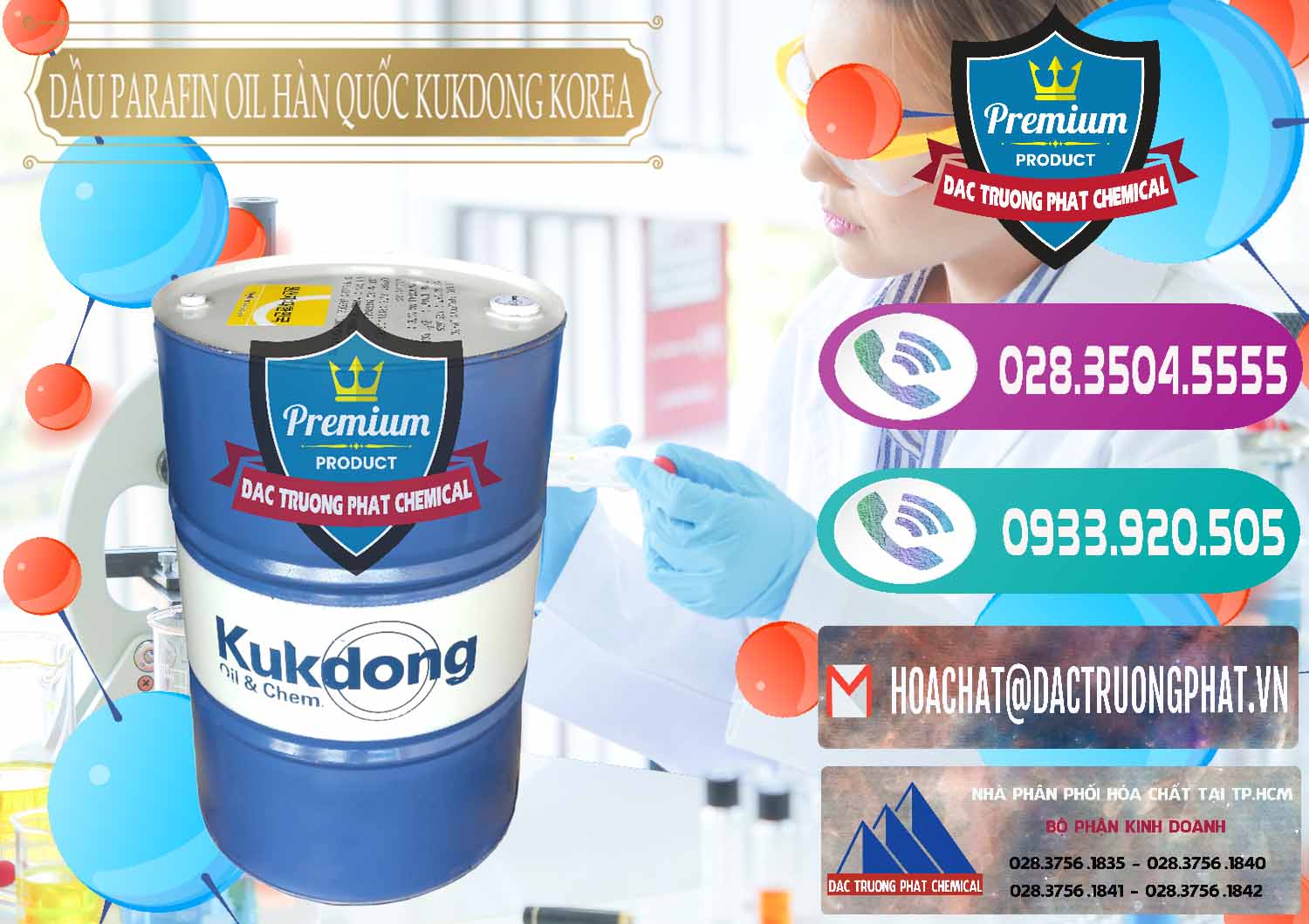 Công ty phân phối - bán Dầu Parafin Oil Hàn Quốc Korea Kukdong - 0060 - Cung cấp _ kinh doanh hóa chất tại TP.HCM - hoachatxulynuoc.com