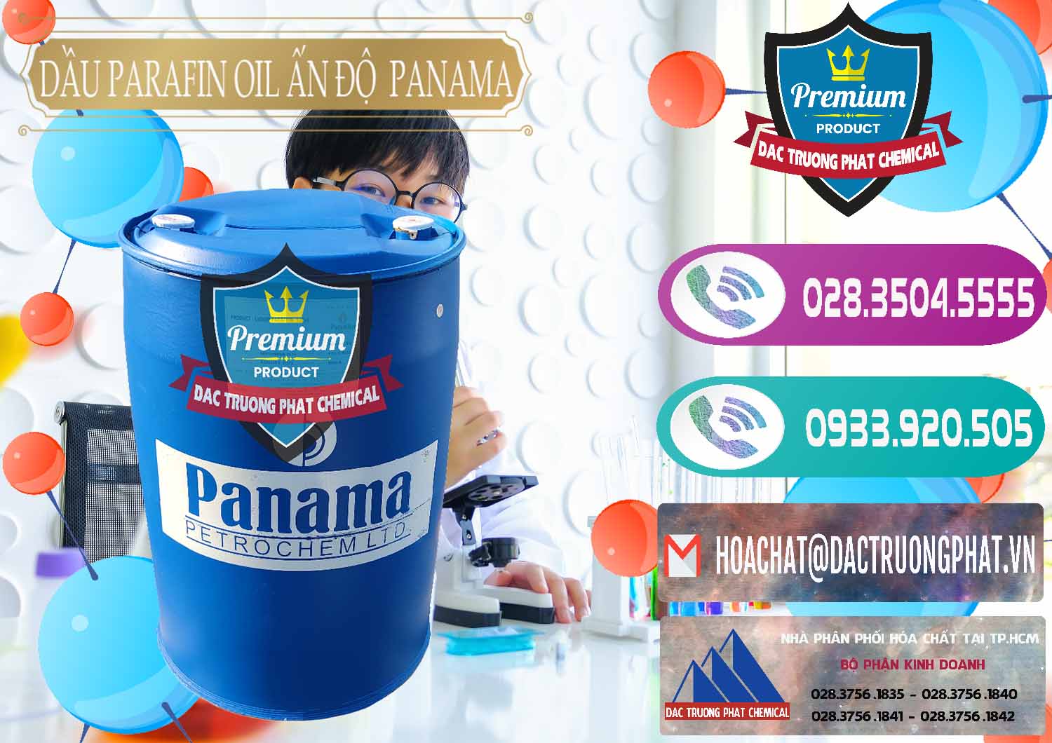 Nơi bán ( cung ứng ) Dầu Parafin Oil Panama Ấn Độ India - 0061 - Nơi phân phối ( bán ) hóa chất tại TP.HCM - hoachatxulynuoc.com