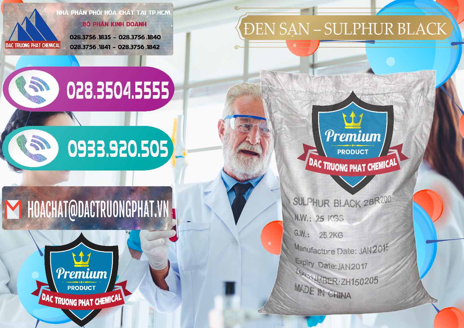 Nơi phân phối - bán Đen Sạn – Sulphur Black Trung Quốc China - 0062 - Công ty kinh doanh _ phân phối hóa chất tại TP.HCM - hoachatxulynuoc.com