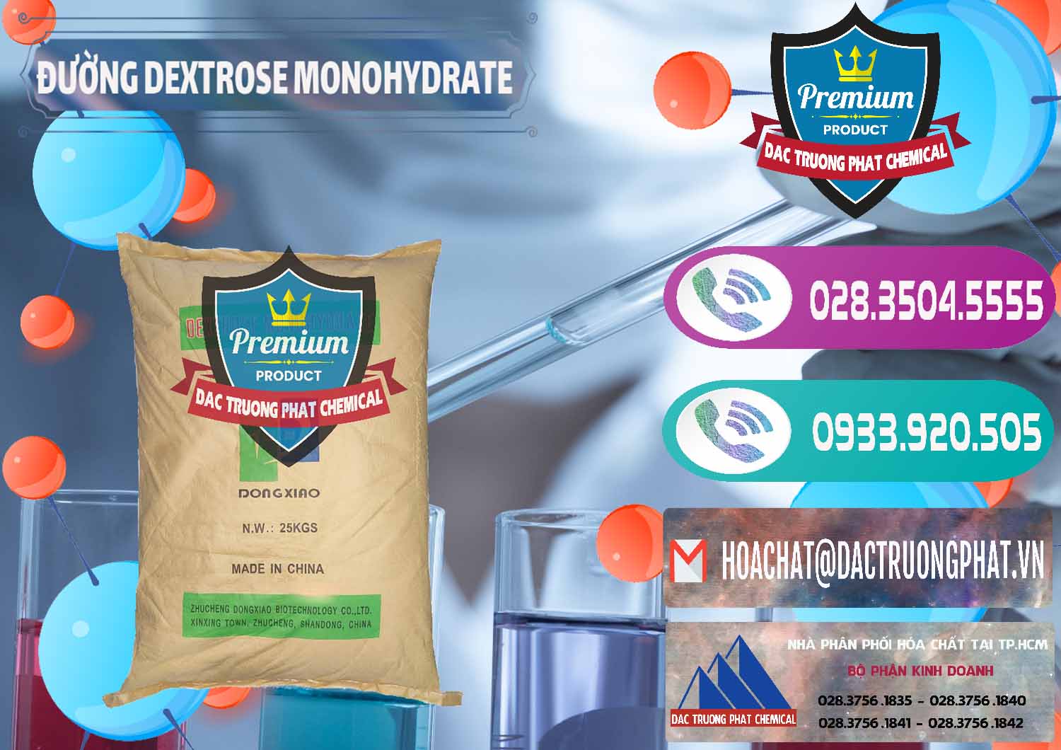 Chuyên kinh doanh và bán Đường Dextrose Monohydrate Food Grade Dongxiao Trung Quốc China - 0063 - Nơi phân phối _ cung cấp hóa chất tại TP.HCM - hoachatxulynuoc.com