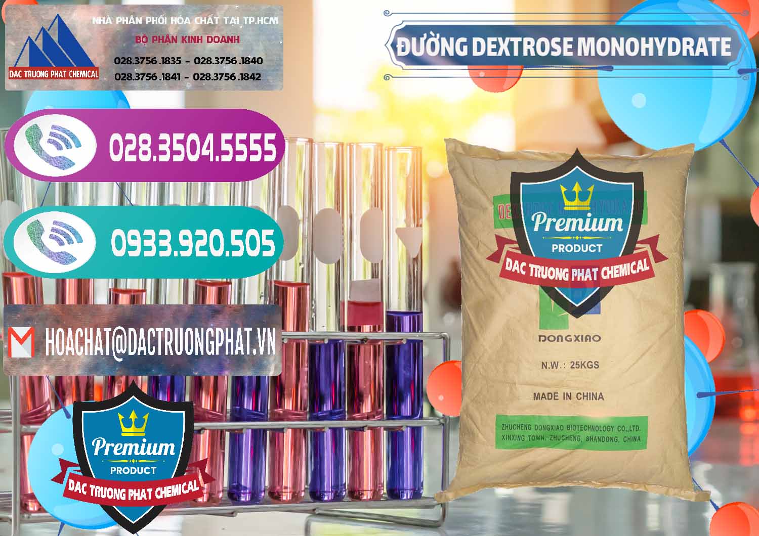 Đơn vị chuyên bán ( cung cấp ) Đường Dextrose Monohydrate Food Grade Dongxiao Trung Quốc China - 0063 - Nơi chuyên cung ứng và phân phối hóa chất tại TP.HCM - hoachatxulynuoc.com
