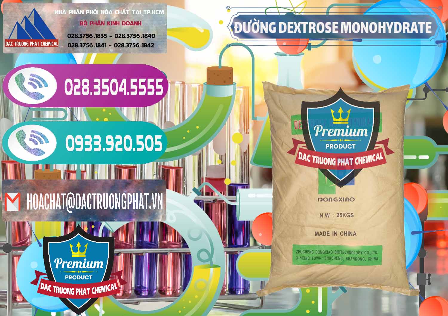 Công ty chuyên nhập khẩu & bán Đường Dextrose Monohydrate Food Grade Dongxiao Trung Quốc China - 0063 - Công ty phân phối & cung cấp hóa chất tại TP.HCM - hoachatxulynuoc.com
