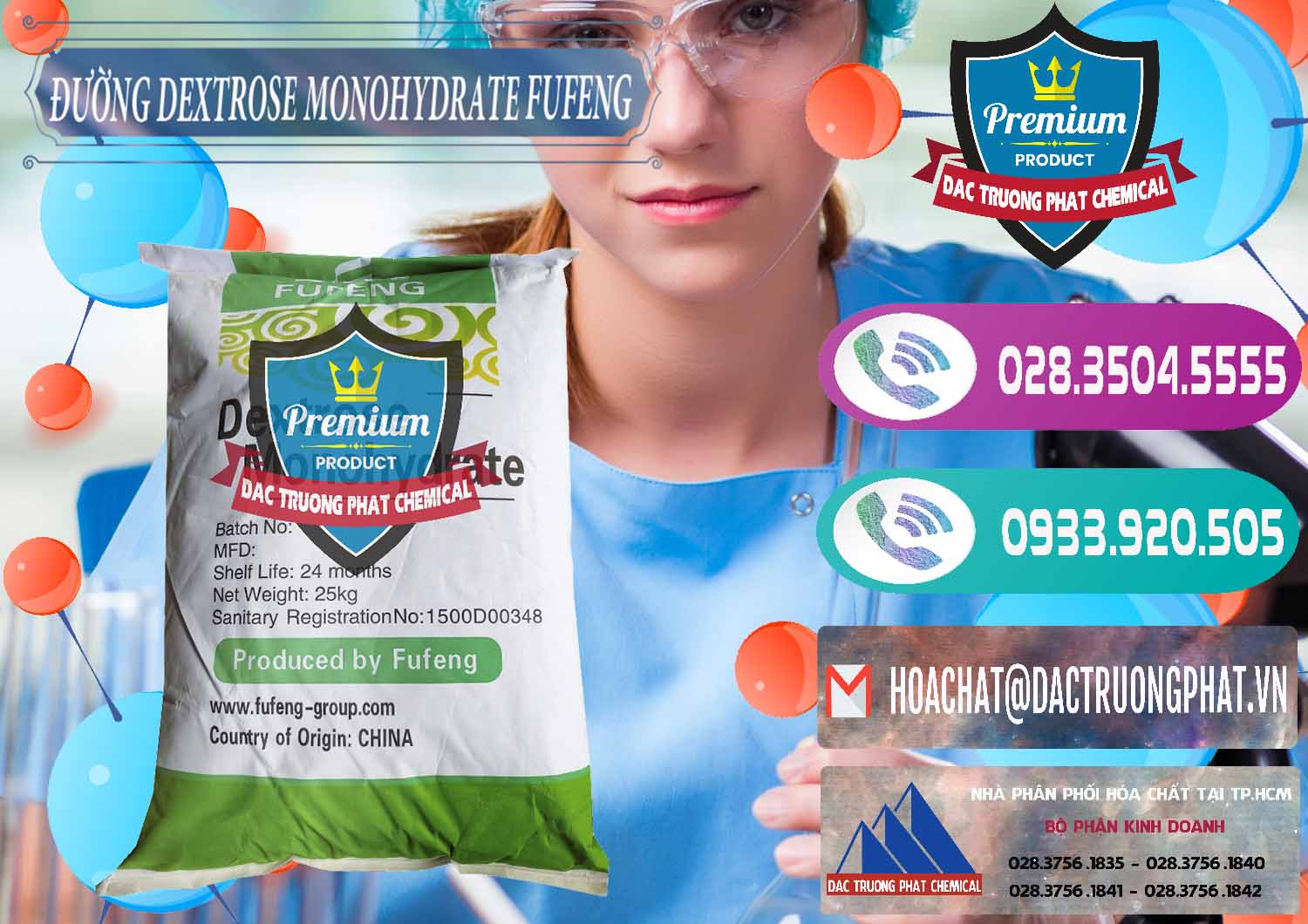 Chuyên bán & cung ứng Đường Dextrose Monohydrate Food Grade Fufeng Trung Quốc China - 0223 - Phân phối và cung cấp hóa chất tại TP.HCM - hoachatxulynuoc.com