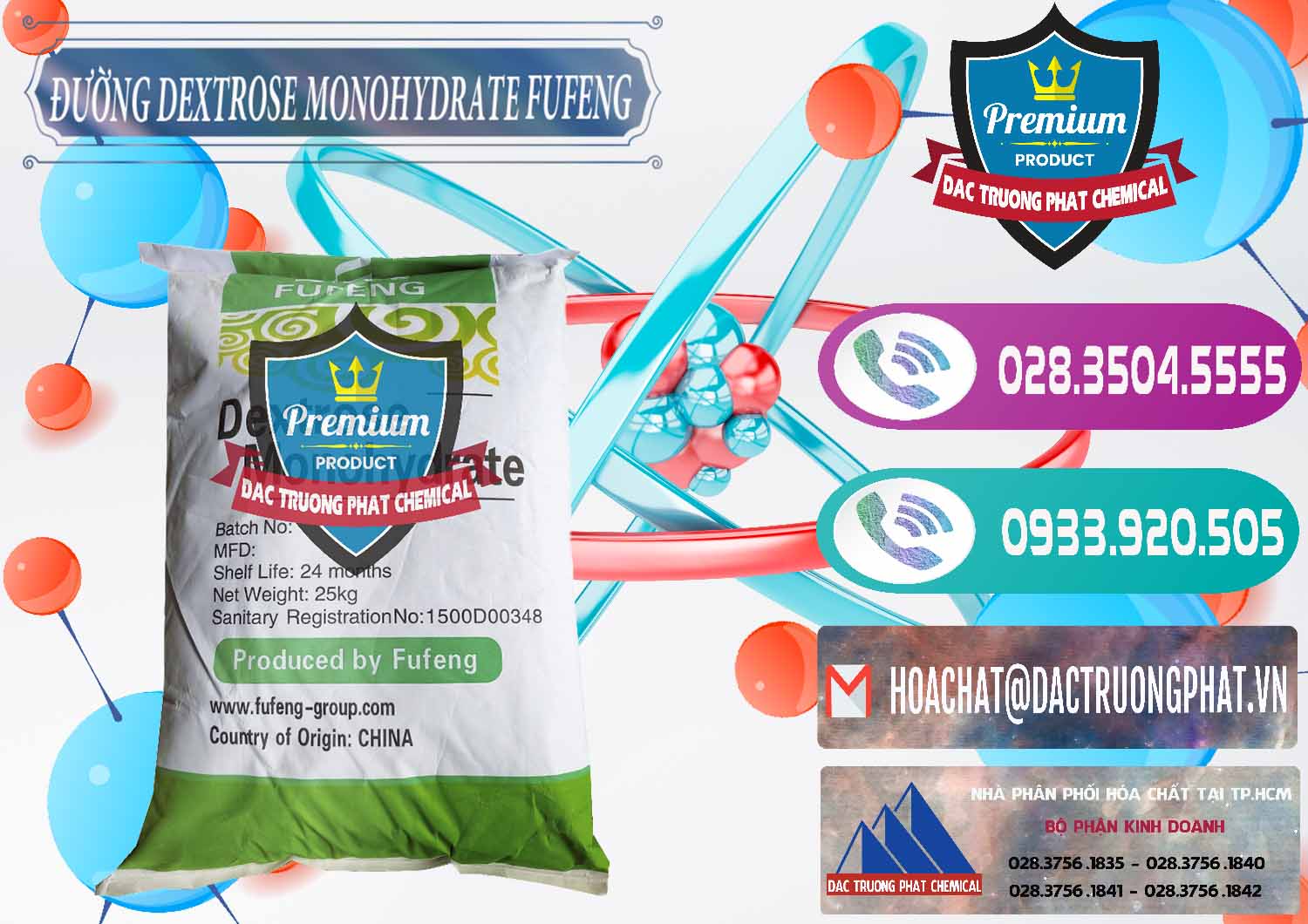 Nhà nhập khẩu & bán Đường Dextrose Monohydrate Food Grade Fufeng Trung Quốc China - 0223 - Cty cung cấp - bán hóa chất tại TP.HCM - hoachatxulynuoc.com