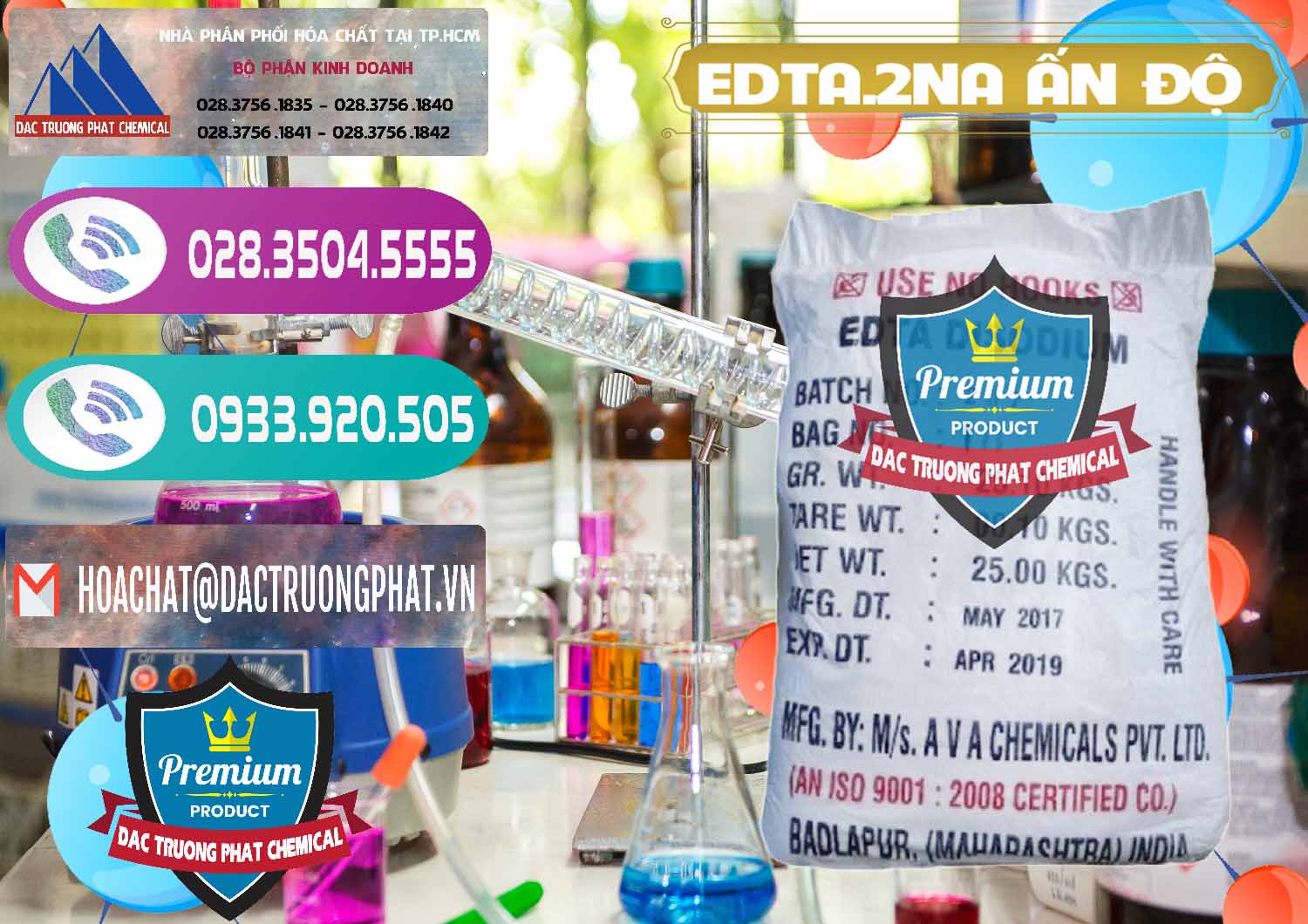 Cty chuyên bán ( cung cấp ) EDTA.2NA - Ethylendiamin Tetraacetic Ấn Độ India - 0416 - Chuyên cung ứng - phân phối hóa chất tại TP.HCM - hoachatxulynuoc.com
