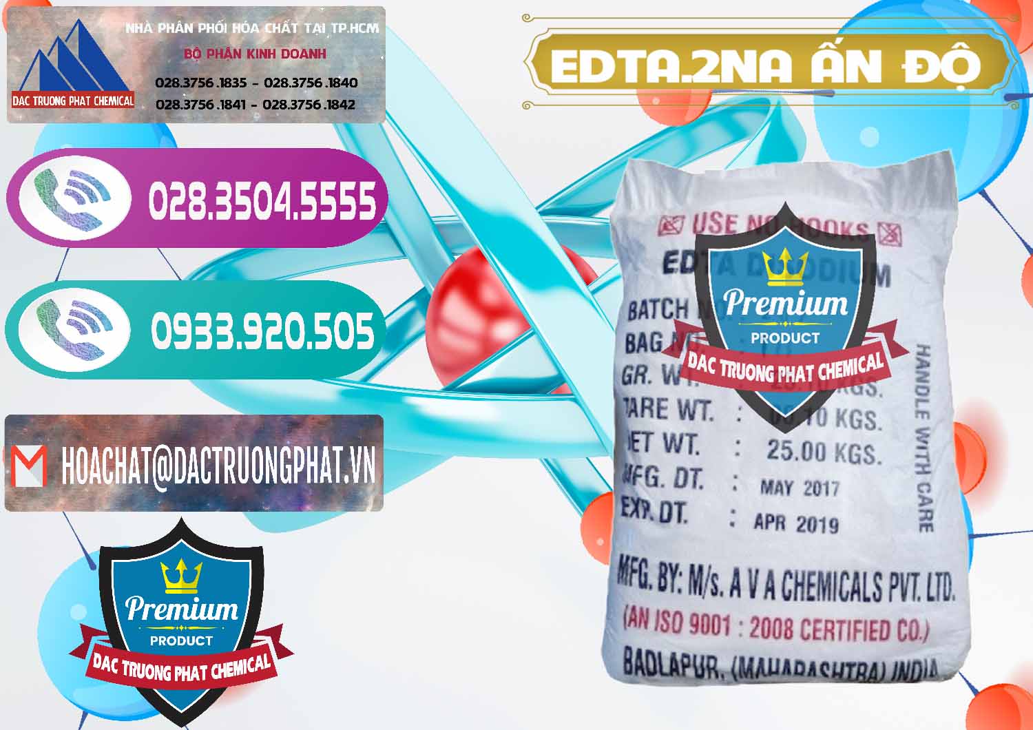 Đơn vị chuyên bán - phân phối EDTA.2NA - Ethylendiamin Tetraacetic Ấn Độ India - 0416 - Công ty phân phối và cung cấp hóa chất tại TP.HCM - hoachatxulynuoc.com