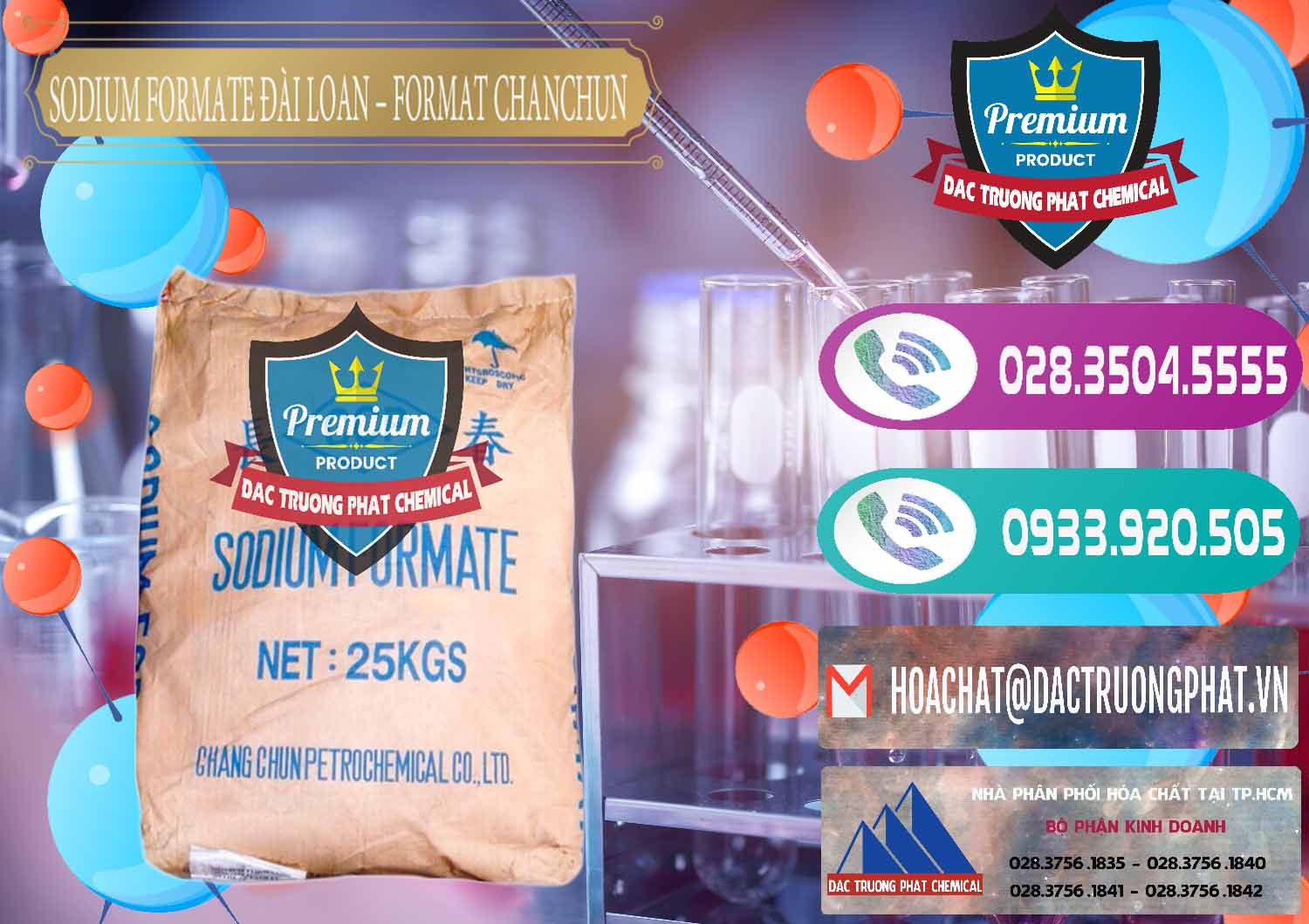 Đơn vị cung cấp _ bán Sodium Formate - Natri Format Đài Loan Taiwan - 0141 - Cty phân phối - kinh doanh hóa chất tại TP.HCM - hoachatxulynuoc.com