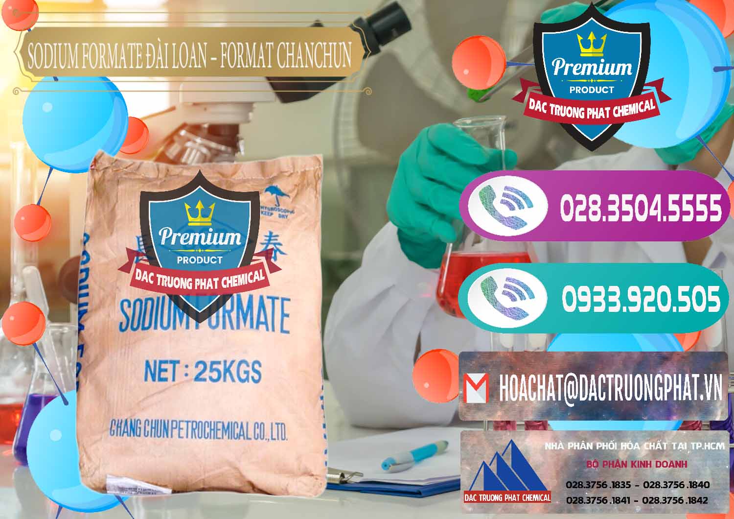 Nơi chuyên bán ( phân phối ) Sodium Formate - Natri Format Đài Loan Taiwan - 0141 - Cty cung ứng và phân phối hóa chất tại TP.HCM - hoachatxulynuoc.com