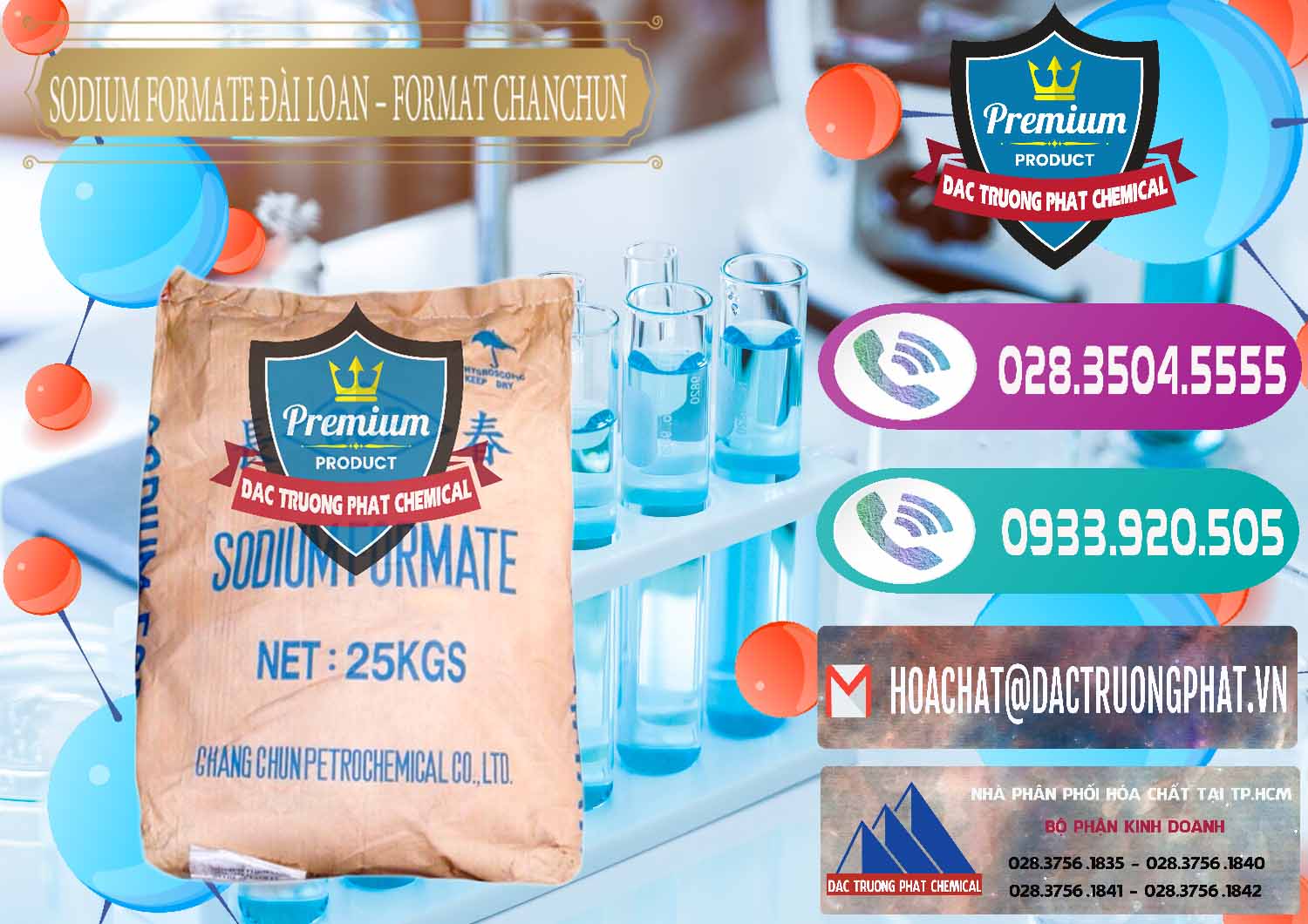 Đơn vị bán & cung ứng Sodium Formate - Natri Format Đài Loan Taiwan - 0141 - Nơi chuyên cung cấp ( bán ) hóa chất tại TP.HCM - hoachatxulynuoc.com