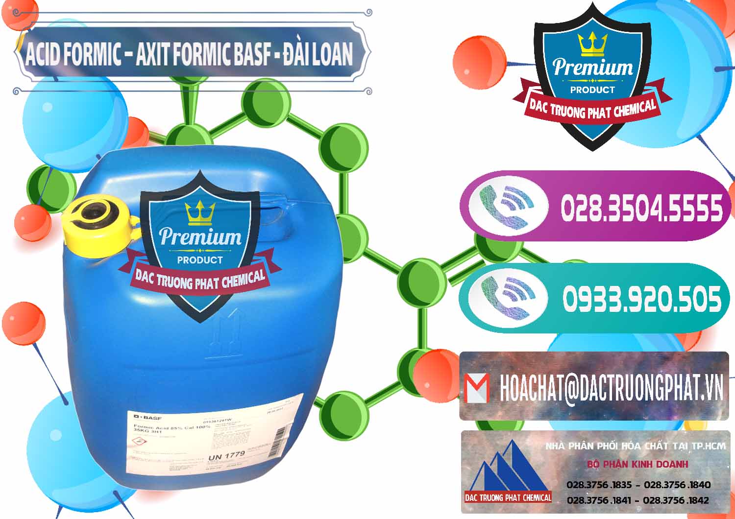 Đơn vị cung cấp ( bán ) Acid Formic - Axit Formic 85% BASF Đài Loan Taiwan - 0027 - Cty phân phối _ cung cấp hóa chất tại TP.HCM - hoachatxulynuoc.com