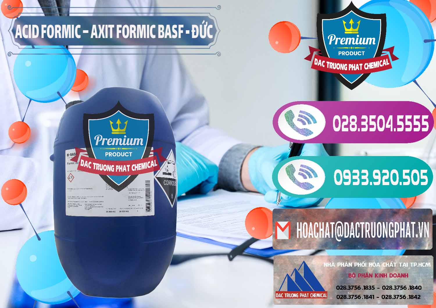 Cty cung cấp & bán Acid Formic - Axit Formic BASF Đức Germany - 0028 - Cty chuyên kinh doanh - cung cấp hóa chất tại TP.HCM - hoachatxulynuoc.com