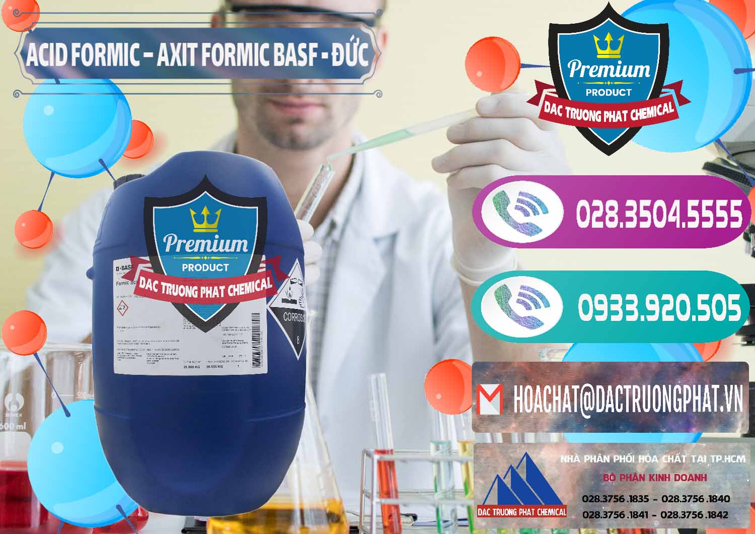Chuyên phân phối & bán Acid Formic - Axit Formic BASF Đức Germany - 0028 - Nơi phân phối và cung cấp hóa chất tại TP.HCM - hoachatxulynuoc.com