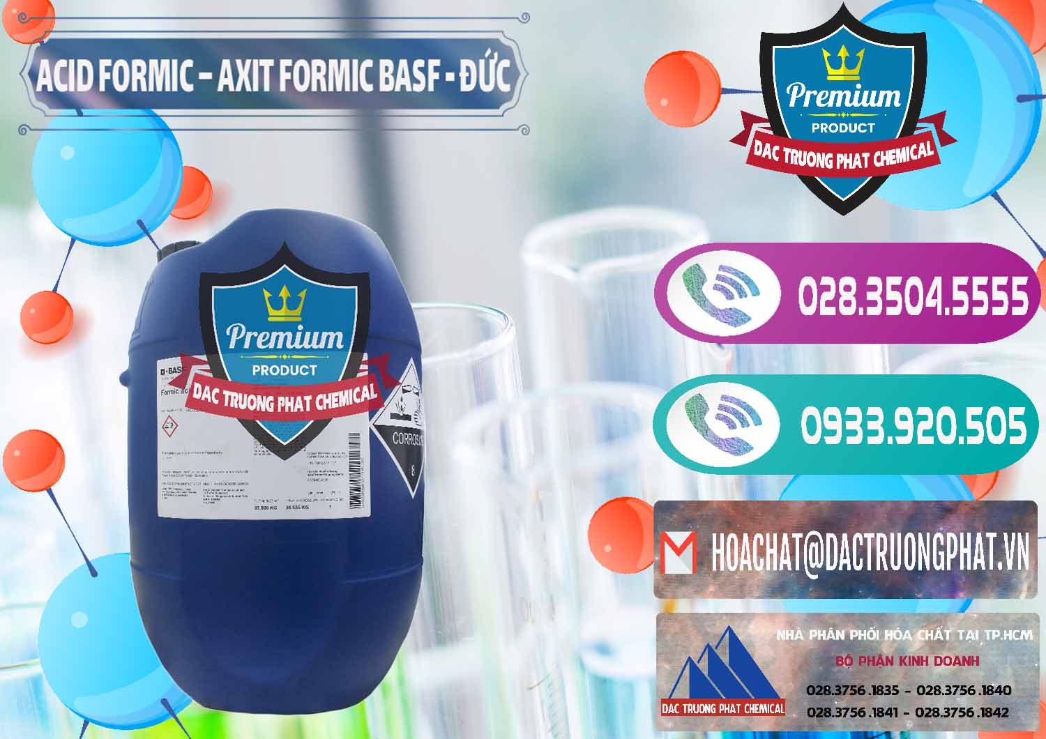 Công ty chuyên bán - phân phối Acid Formic - Axit Formic BASF Đức Germany - 0028 - Đơn vị bán - phân phối hóa chất tại TP.HCM - hoachatxulynuoc.com