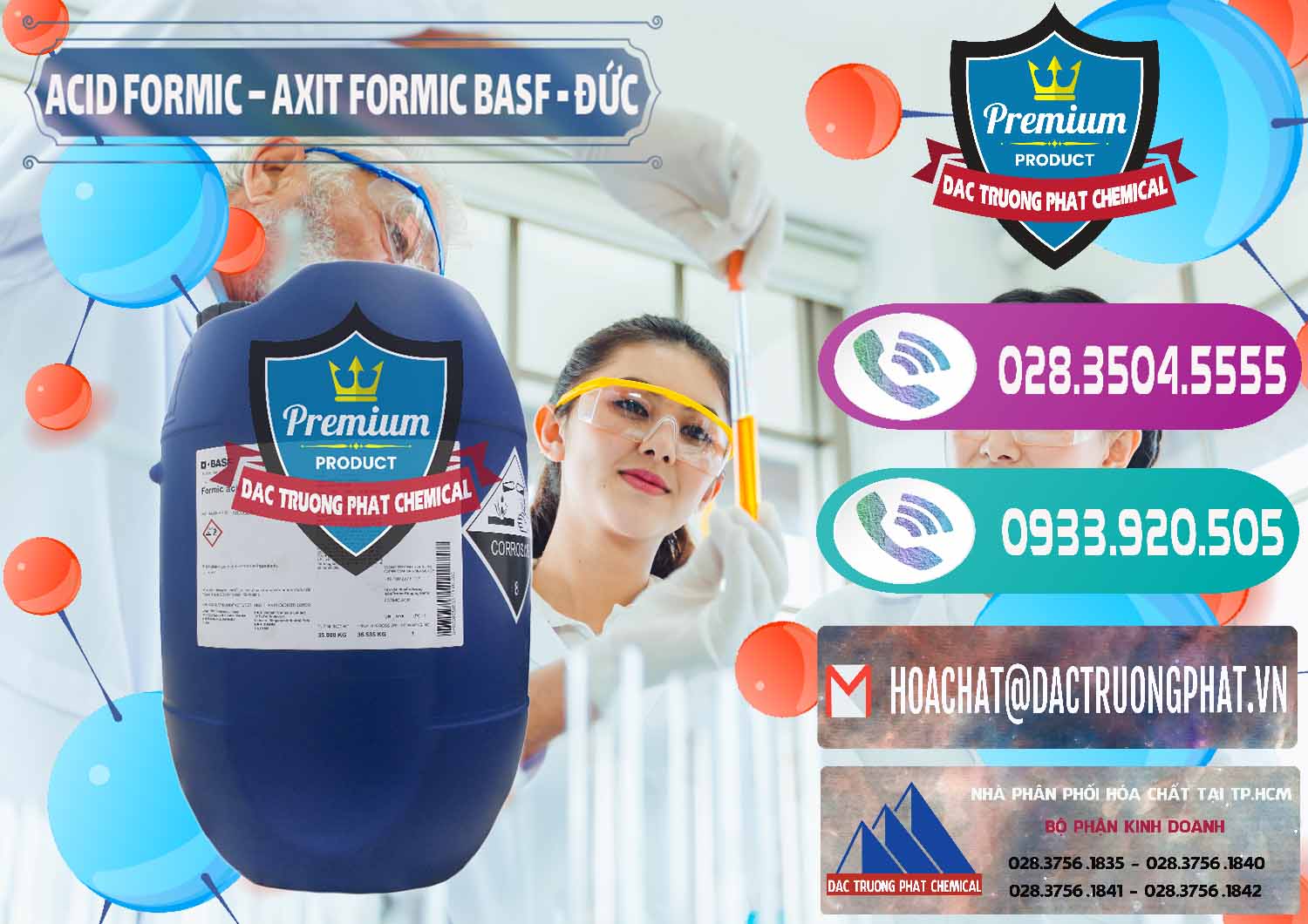 Đơn vị chuyên nhập khẩu ( bán ) Acid Formic - Axit Formic BASF Đức Germany - 0028 - Nhà nhập khẩu ( cung cấp ) hóa chất tại TP.HCM - hoachatxulynuoc.com