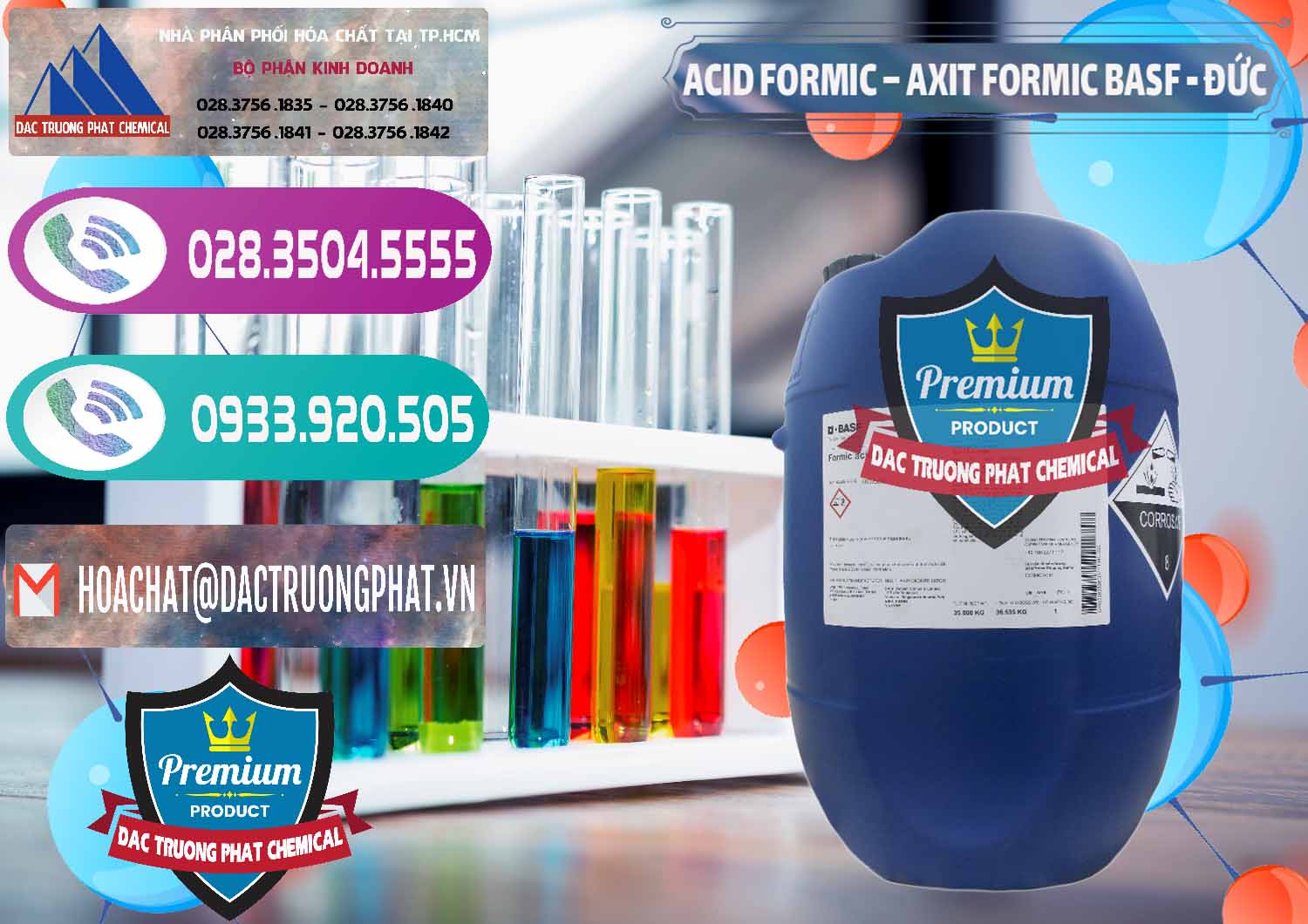 Nơi chuyên phân phối - bán Acid Formic - Axit Formic BASF Đức Germany - 0028 - Đơn vị bán & phân phối hóa chất tại TP.HCM - hoachatxulynuoc.com