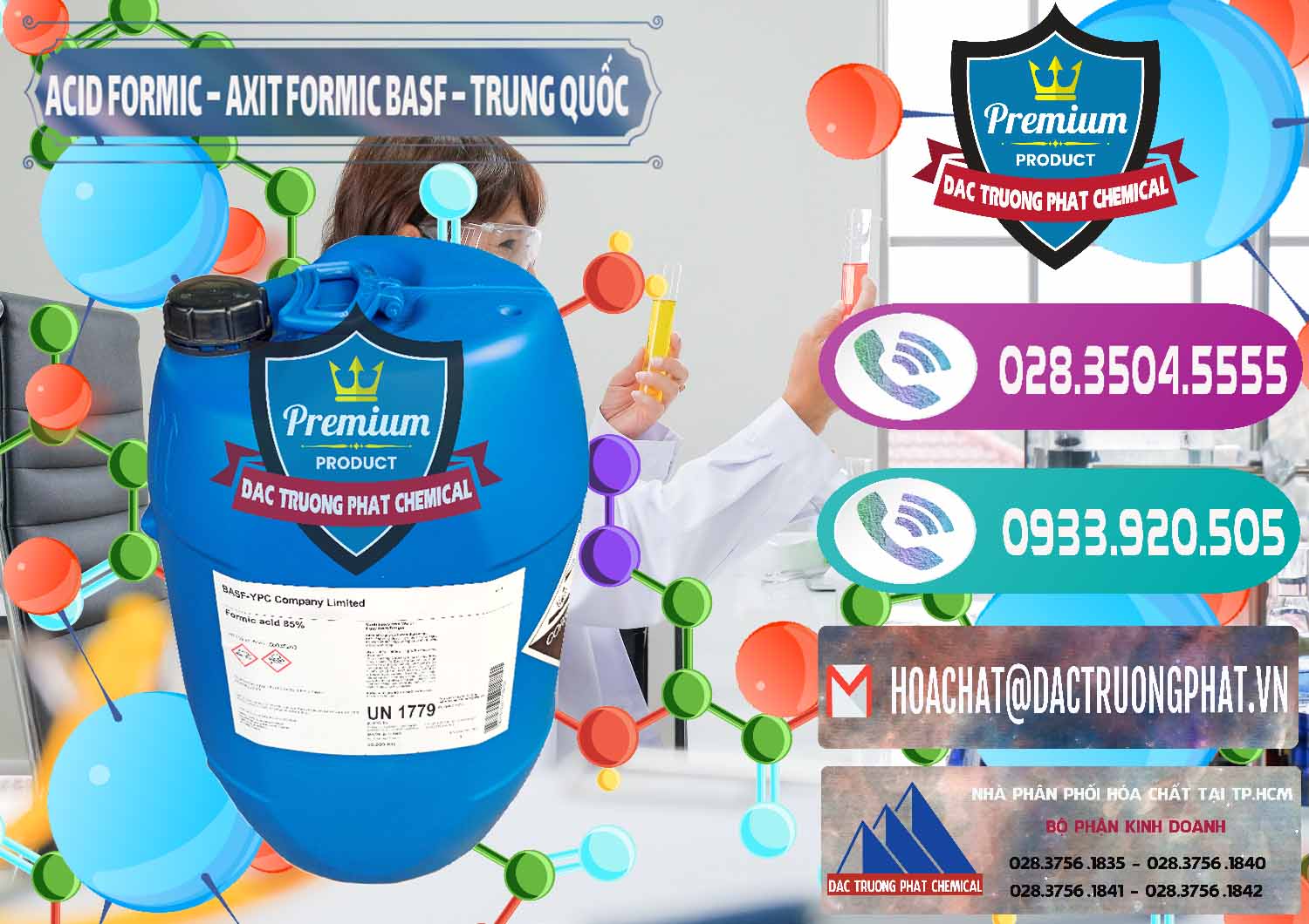 Nơi cung cấp _ bán Acid Formic - Axit Formic BASF Trung Quốc China - 0025 - Cty phân phối - kinh doanh hóa chất tại TP.HCM - hoachatxulynuoc.com