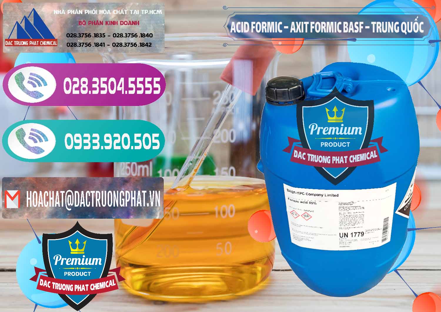 Đơn vị chuyên cung ứng ( bán ) Acid Formic - Axit Formic BASF Trung Quốc China - 0025 - Công ty nhập khẩu & phân phối hóa chất tại TP.HCM - hoachatxulynuoc.com