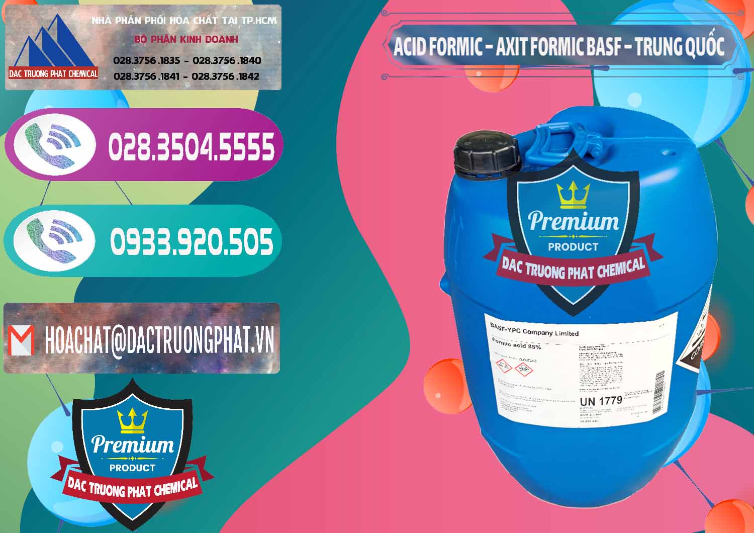 Công ty bán & phân phối Acid Formic - Axit Formic BASF Trung Quốc China - 0025 - Đơn vị cung cấp _ bán hóa chất tại TP.HCM - hoachatxulynuoc.com