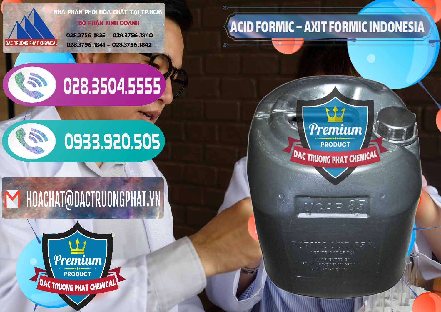 Công ty chuyên phân phối - bán Acid Formic - Axit Formic Indonesia - 0026 - Nhà phân phối & cung cấp hóa chất tại TP.HCM - hoachatxulynuoc.com
