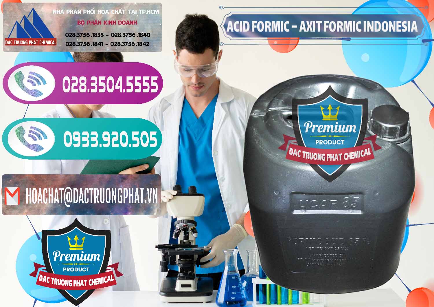 Đơn vị chuyên phân phối ( bán ) Acid Formic - Axit Formic Indonesia - 0026 - Cung ứng & phân phối hóa chất tại TP.HCM - hoachatxulynuoc.com