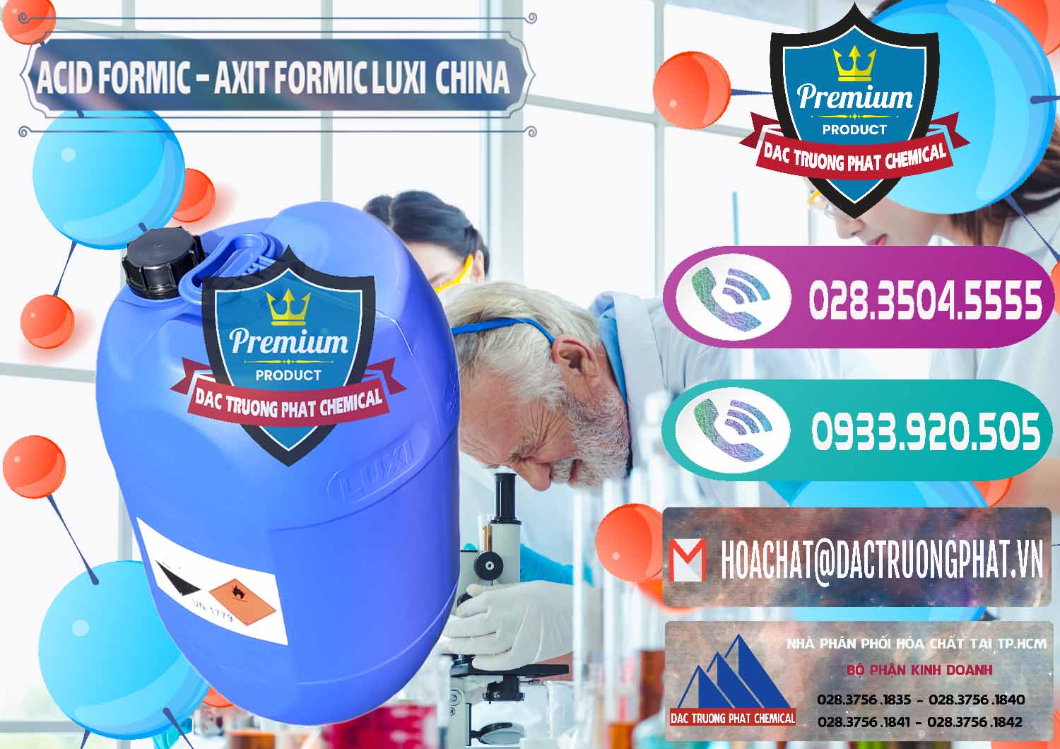 Cty bán và phân phối Acid Formic - Axit Formic Luxi Trung Quốc China - 0029 - Cty nhập khẩu _ cung cấp hóa chất tại TP.HCM - hoachatxulynuoc.com