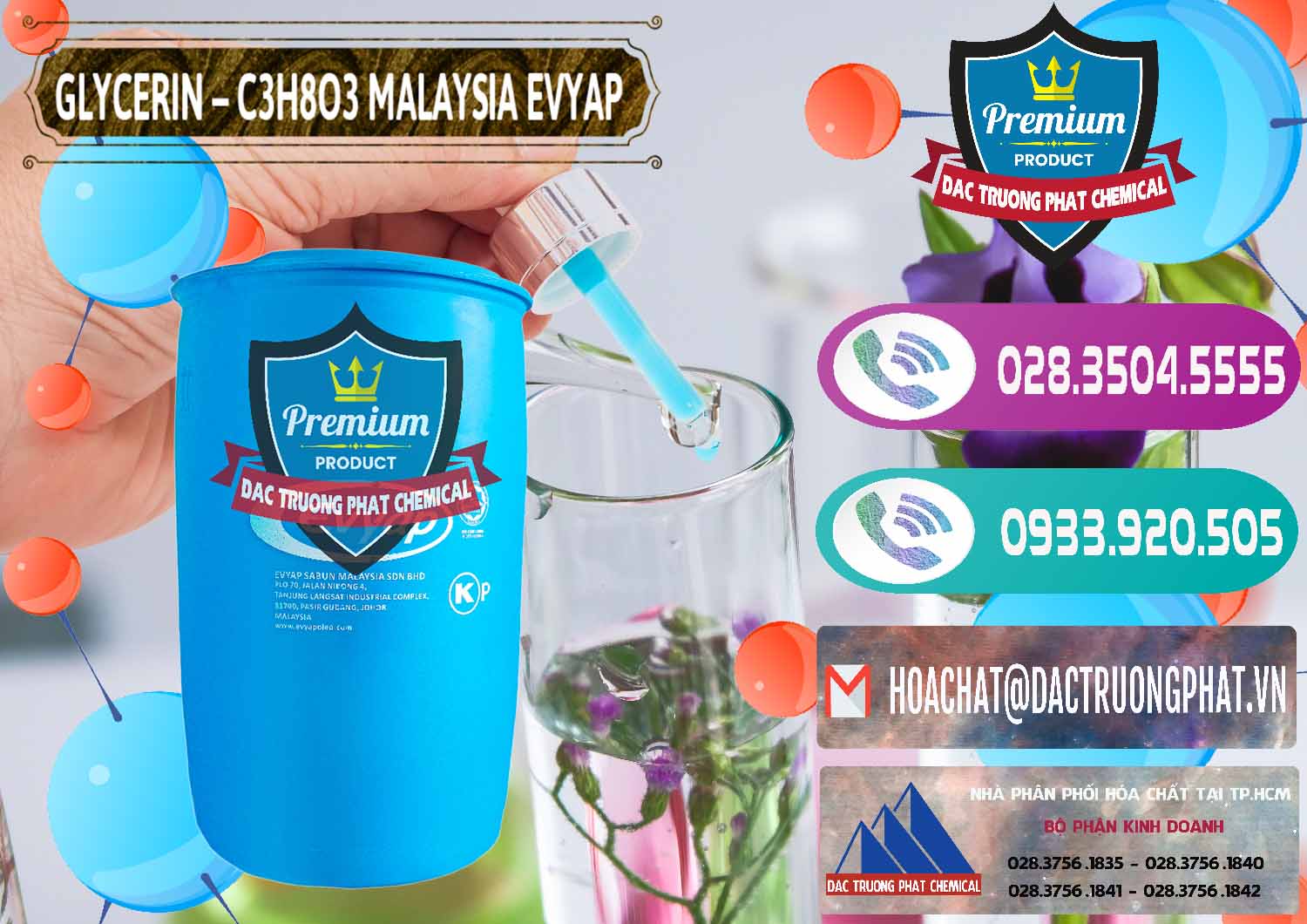 Glycerin – C3H8O3 Malaysia Evyap Nơi phân phối ( bán ) Glycerin – C3H8O3 Malaysia Evyap - 0066 - Phân phối và cung cấp hóa chất tại TP.HCM - hoachatxulynuoc.com