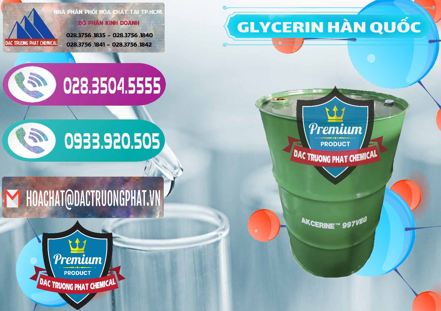 Đơn vị kinh doanh & bán Glycerin – C3H8O3 Hàn Quốc Korea - 0403 - Nơi phân phối ( cung cấp ) hóa chất tại TP.HCM - hoachatxulynuoc.com
