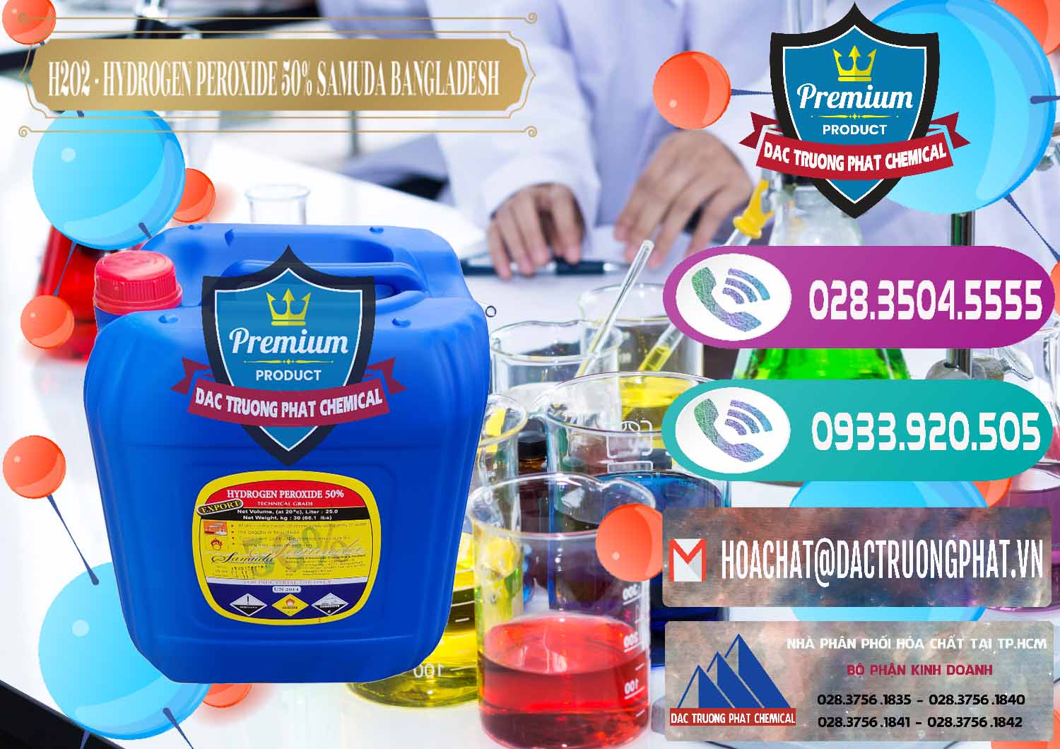 Bán & cung cấp H2O2 - Hydrogen Peroxide 50% Samuda Bangladesh - 0077 - Nơi chuyên phân phối và bán hóa chất tại TP.HCM - hoachatxulynuoc.com