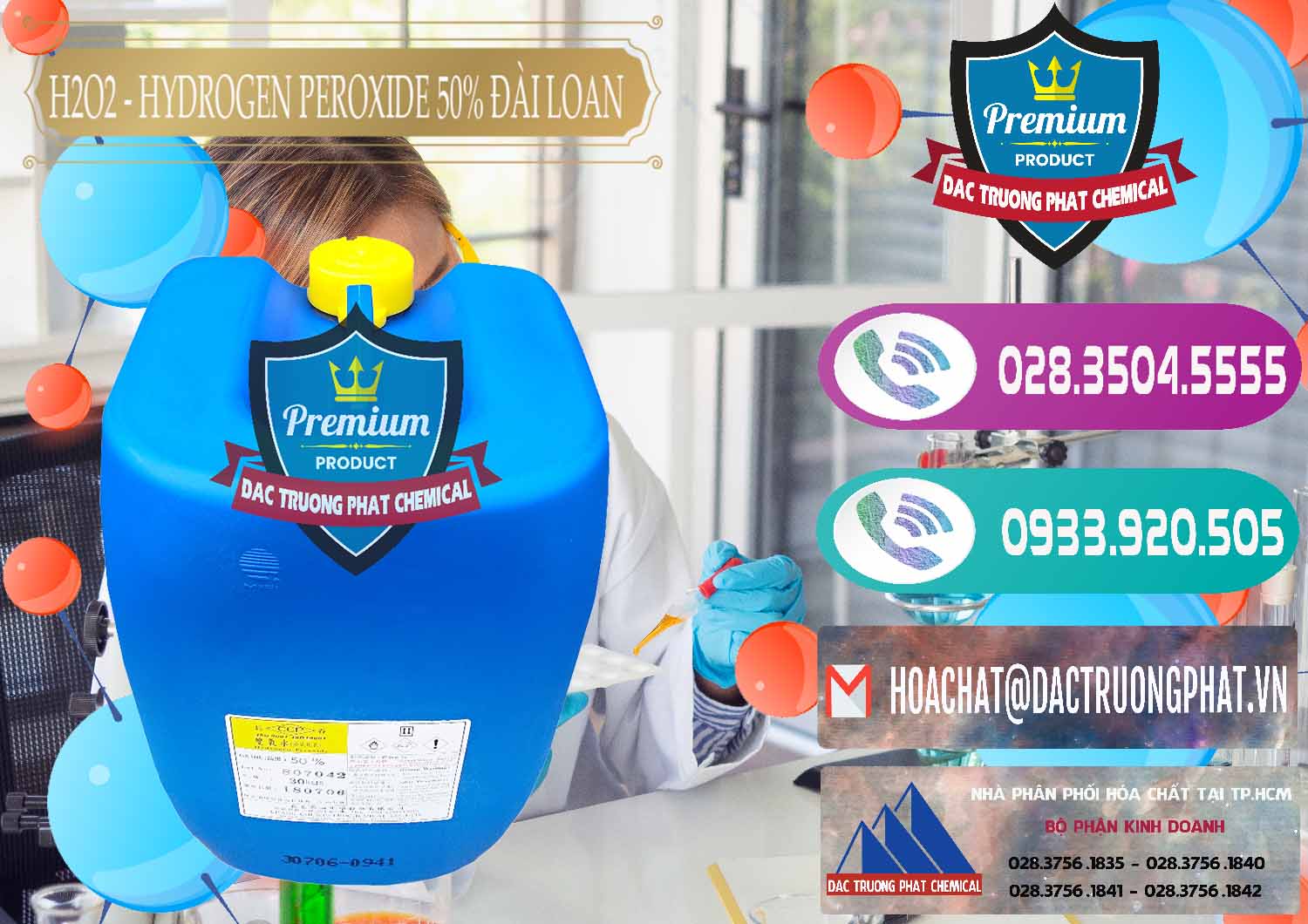 Địa chỉ chuyên phân phối › bán Hóa chất Oxy Già × H2O2 Dạng Lỏng Đài Loan Taiwan Cty chuyên kinh doanh - bán H2O2 - Hydrogen Peroxide 50% Đài Loan Taiwan Chang Chun - 0069 - Đơn vị phân phối - cung cấp hóa chất tại TP.HCM - hoachatxulynuoc.com