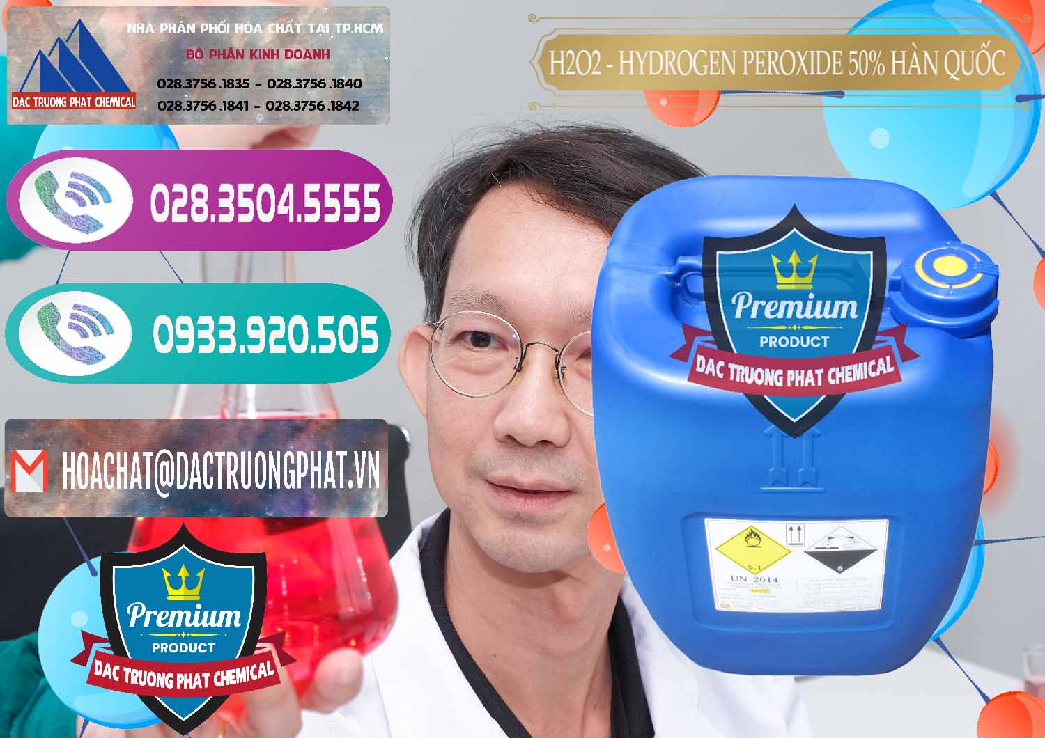 Nơi chuyên cung cấp _ bán H2O2 - Hydrogen Peroxide 50% Taekwang Hàn Quốc Korea - 0071 - Chuyên phân phối & cung cấp hóa chất tại TP.HCM - hoachatxulynuoc.com