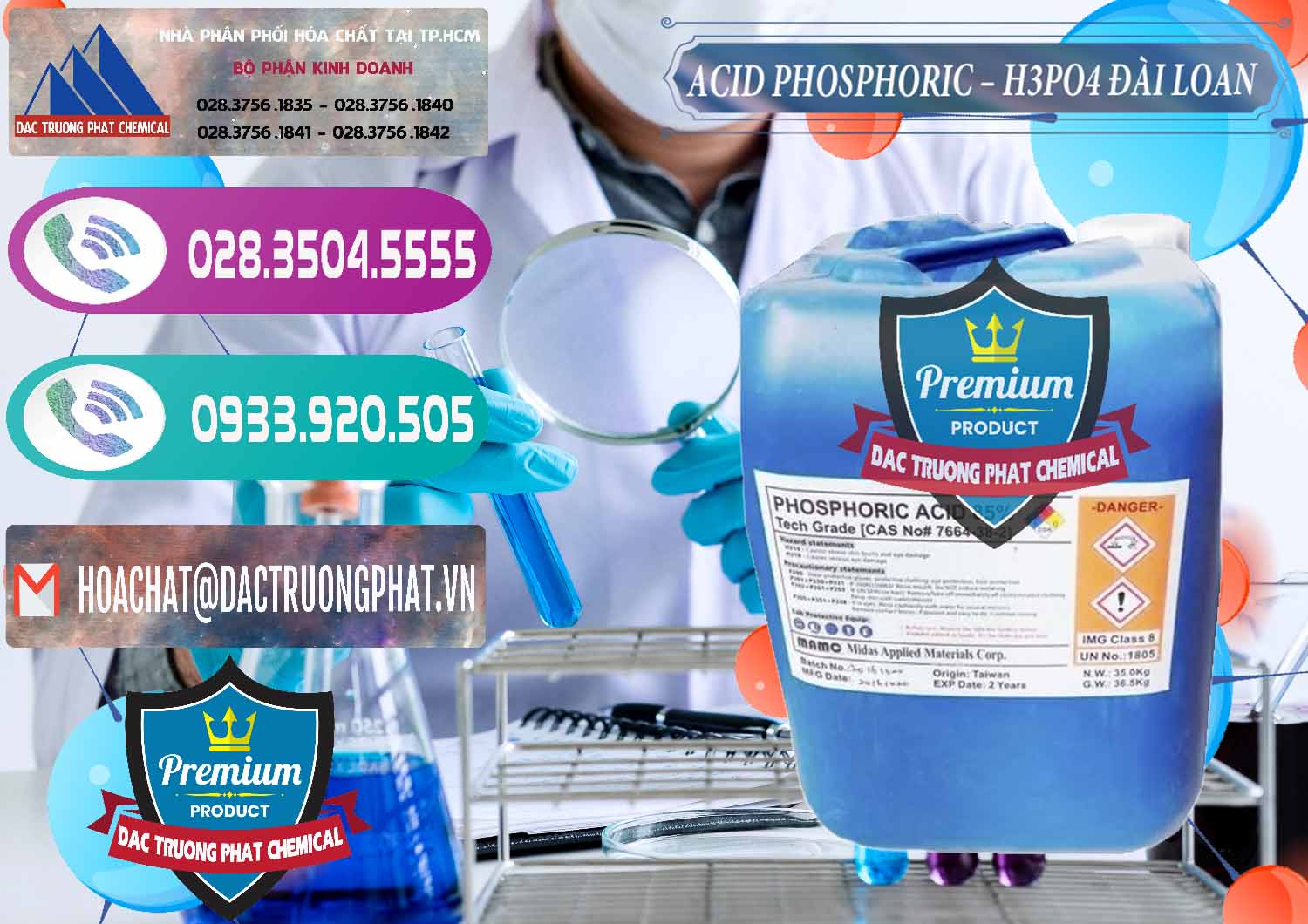Cty bán và cung cấp Axit Phosphoric - Acid Phosphoric H3PO4 85% Đài Loan Taiwan - 0351 - Cty chuyên nhập khẩu ( cung cấp ) hóa chất tại TP.HCM - hoachatxulynuoc.com