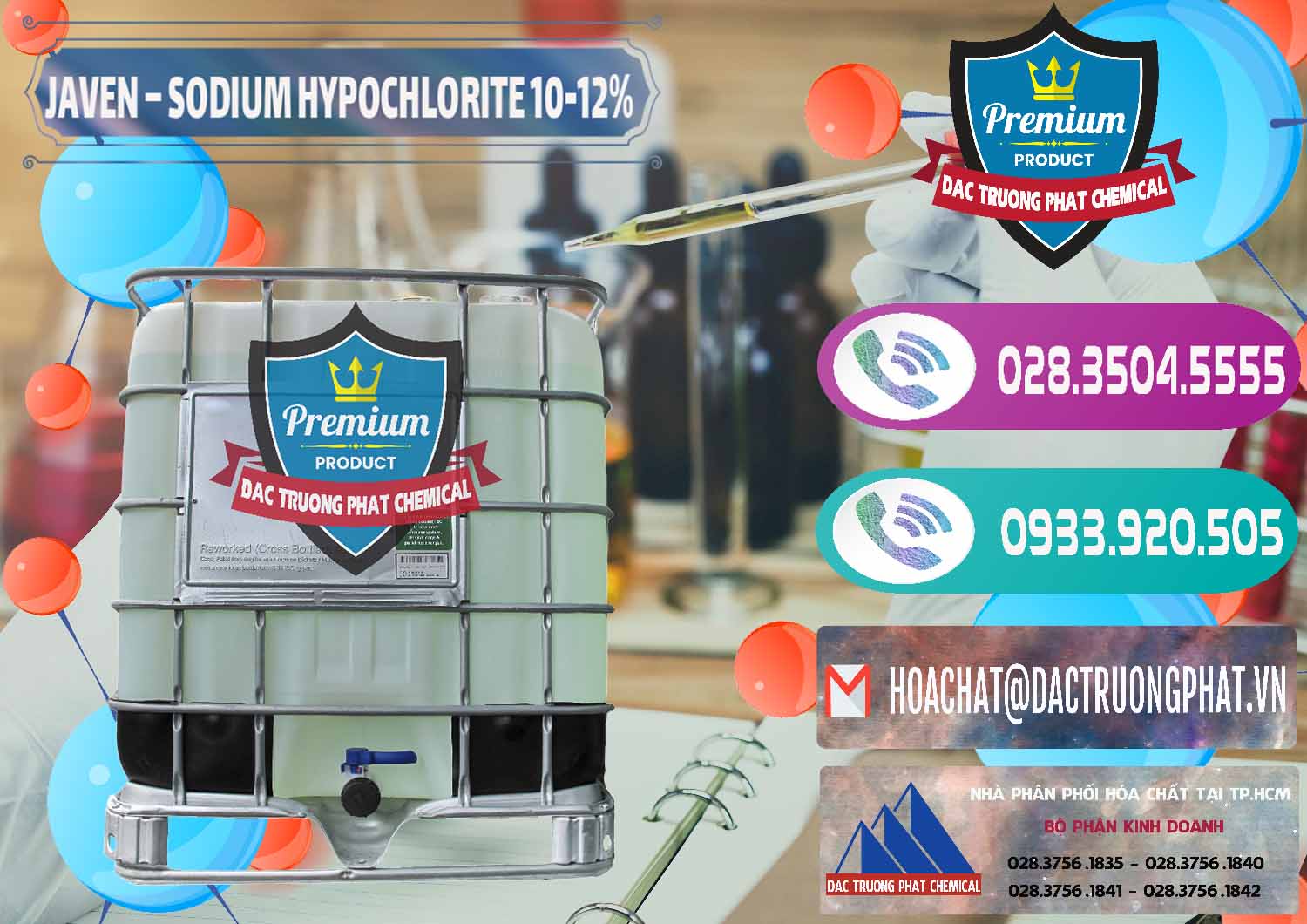 Đơn vị cung ứng và bán Javen - Sodium Hypochlorite 10-12% Việt Nam - 0188 - Nhà cung ứng & phân phối hóa chất tại TP.HCM - hoachatxulynuoc.com