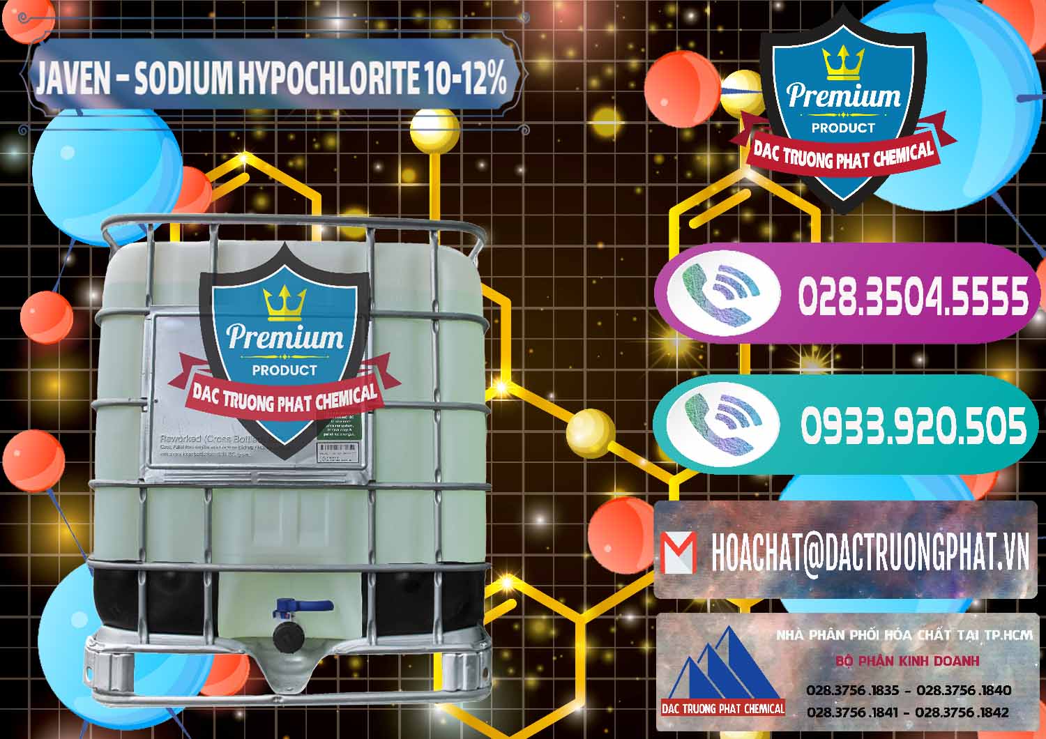 Kinh doanh - cung cấp Javen - Sodium Hypochlorite 10-12% Việt Nam - 0188 - Chuyên cung cấp và kinh doanh hóa chất tại TP.HCM - hoachatxulynuoc.com
