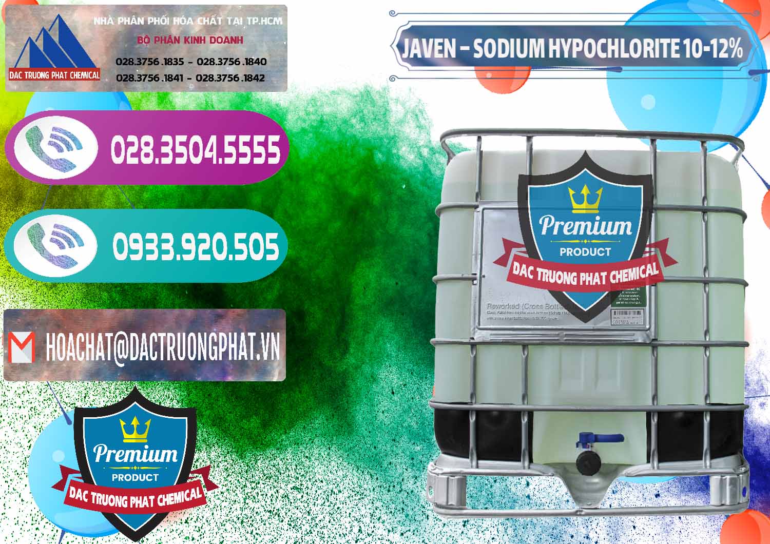 Cty phân phối _ bán Javen - Sodium Hypochlorite 10-12% Việt Nam - 0188 - Cty cung ứng - phân phối hóa chất tại TP.HCM - hoachatxulynuoc.com