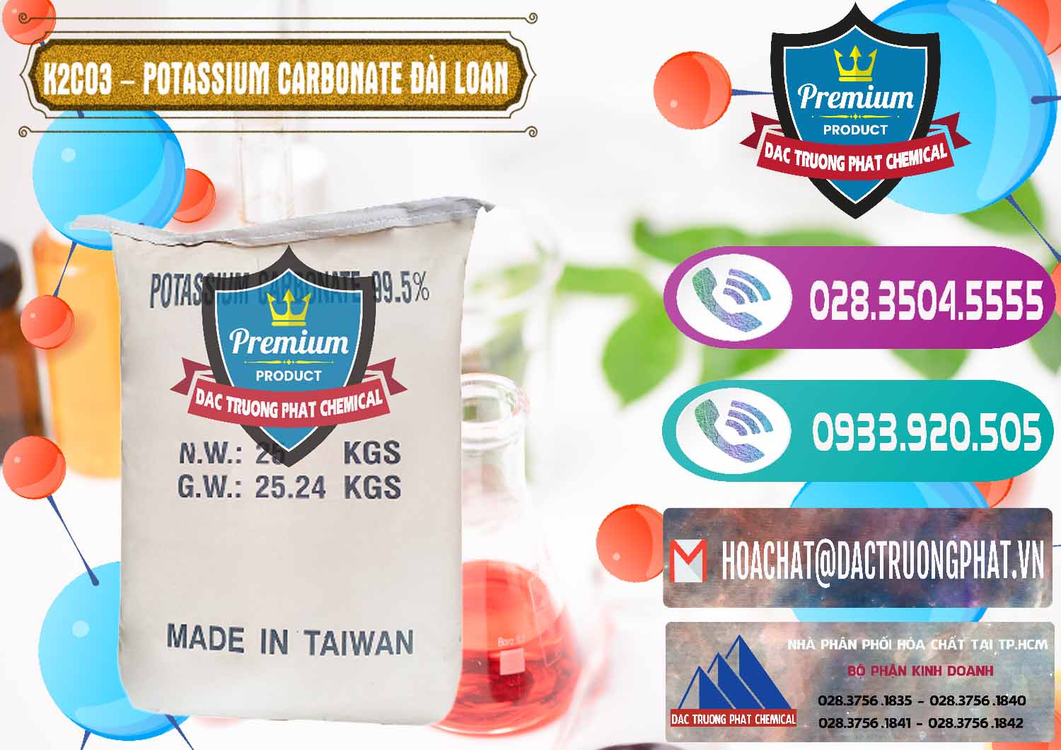 Công ty chuyên nhập khẩu & bán K2Co3 – Potassium Carbonate Đài Loan Taiwan - 0474 - Công ty chuyên cung cấp & bán hóa chất tại TP.HCM - hoachatxulynuoc.com