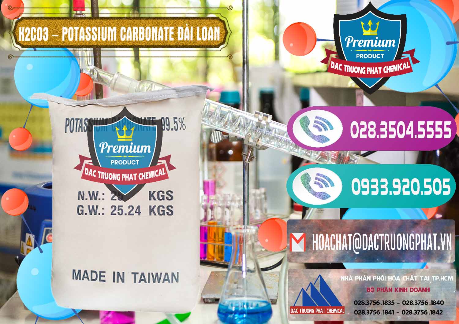 Cung cấp - bán K2Co3 – Potassium Carbonate Đài Loan Taiwan - 0474 - Cty chuyên phân phối và cung ứng hóa chất tại TP.HCM - hoachatxulynuoc.com