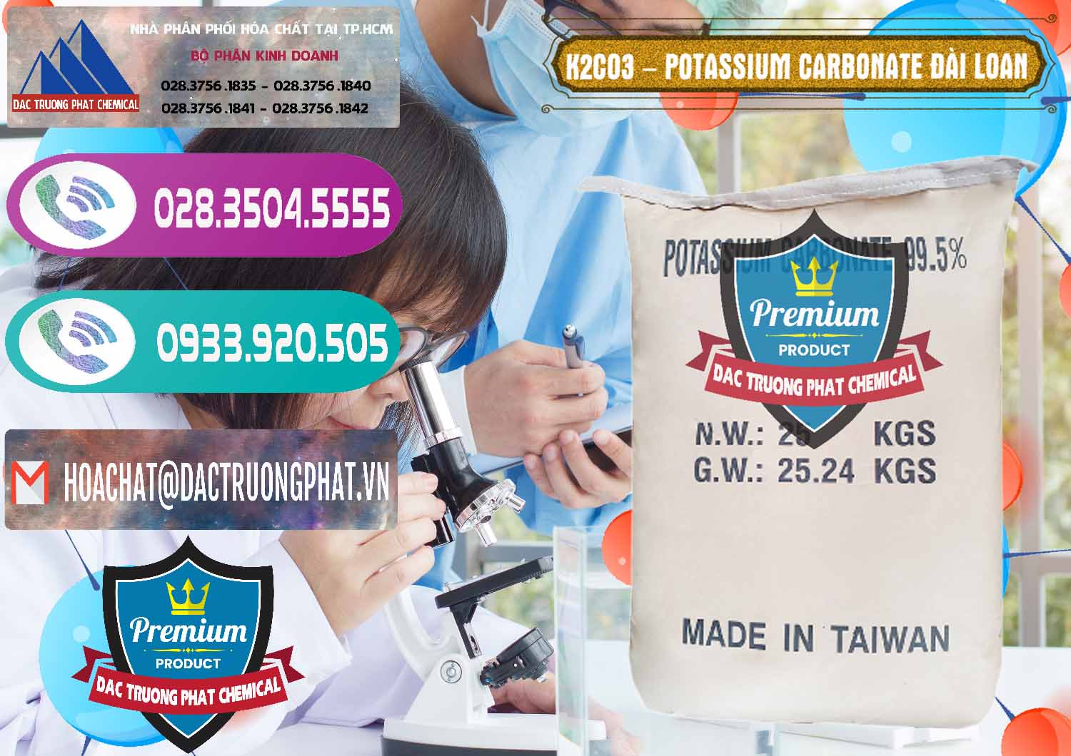 Đơn vị chuyên phân phối - bán K2Co3 – Potassium Carbonate Đài Loan Taiwan - 0474 - Kinh doanh và cung cấp hóa chất tại TP.HCM - hoachatxulynuoc.com